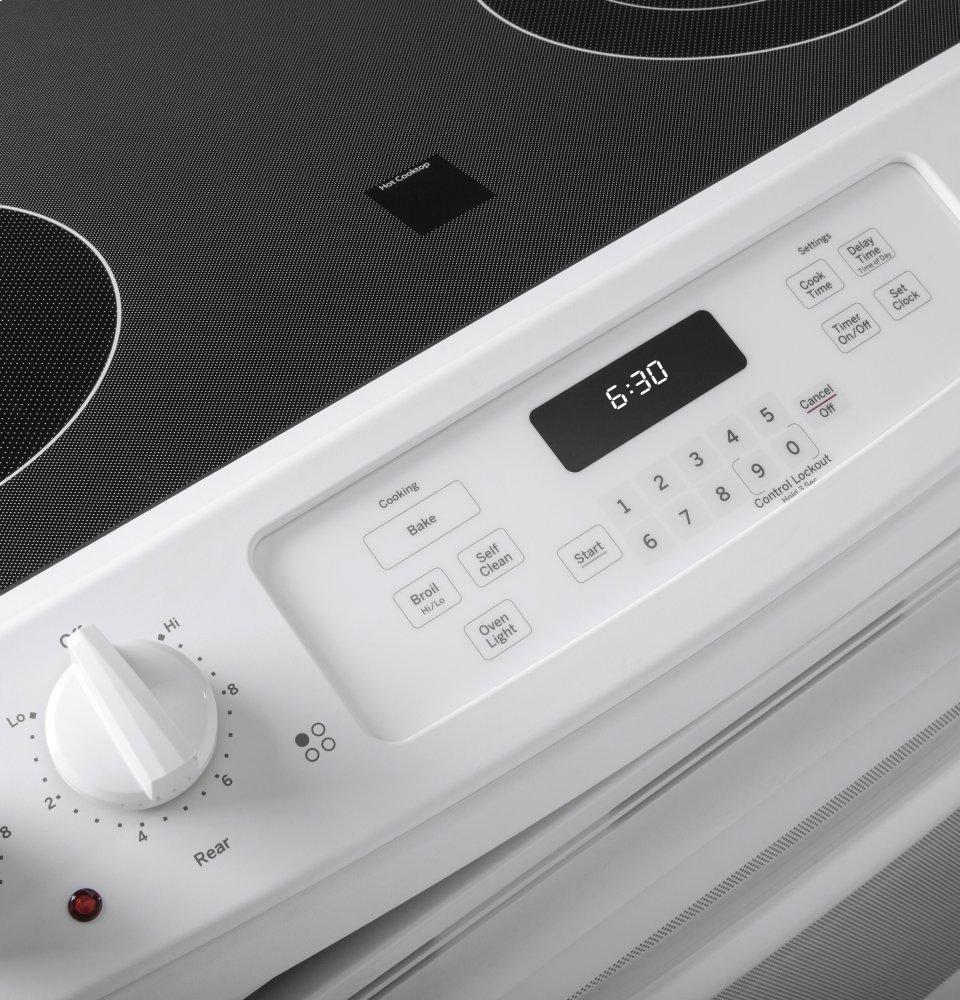 GE® 30" Drop-In Electric Range - Image 6