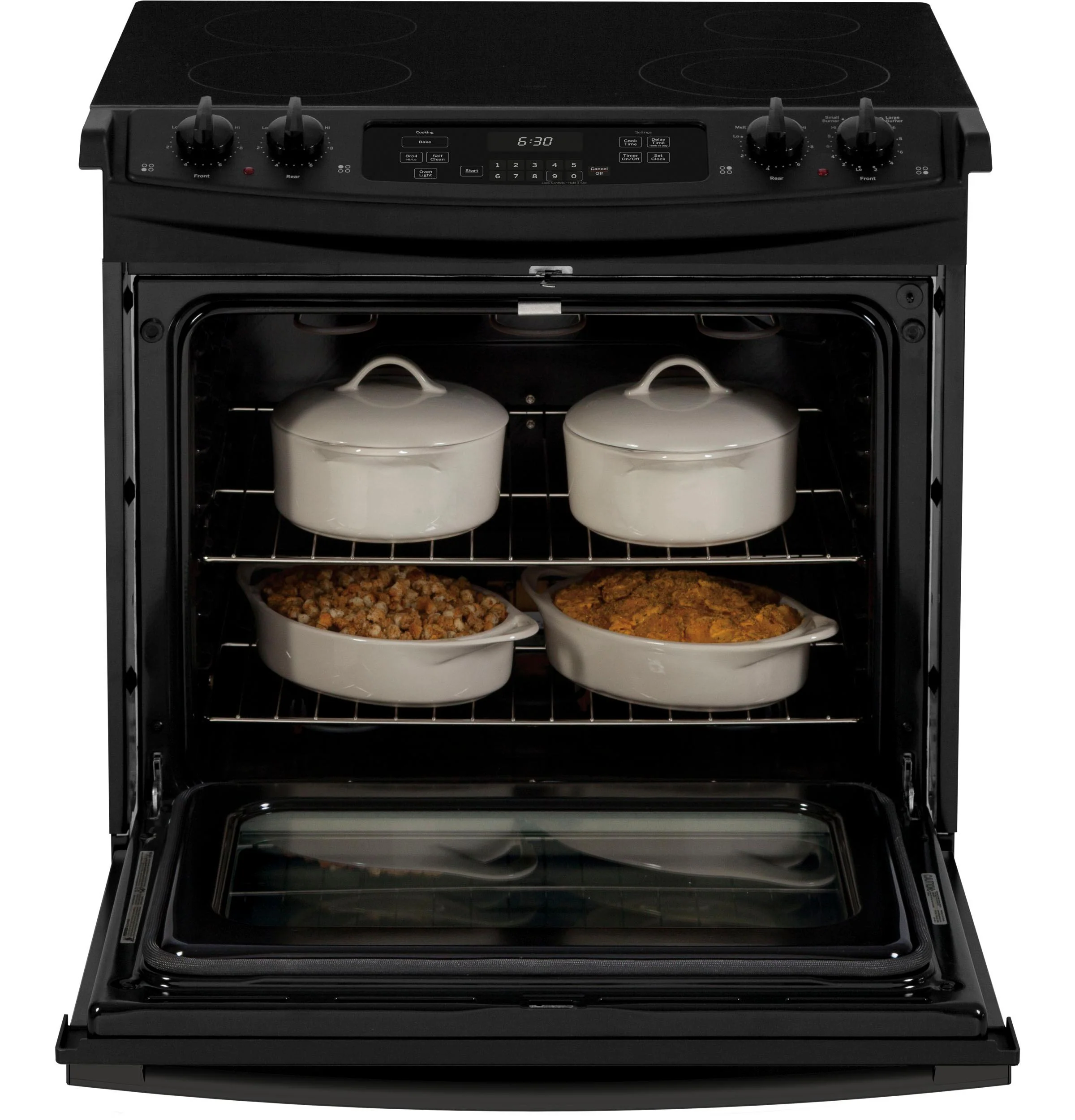 JD630DTBB GE® 30" Drop-In Electric Range - Image 3