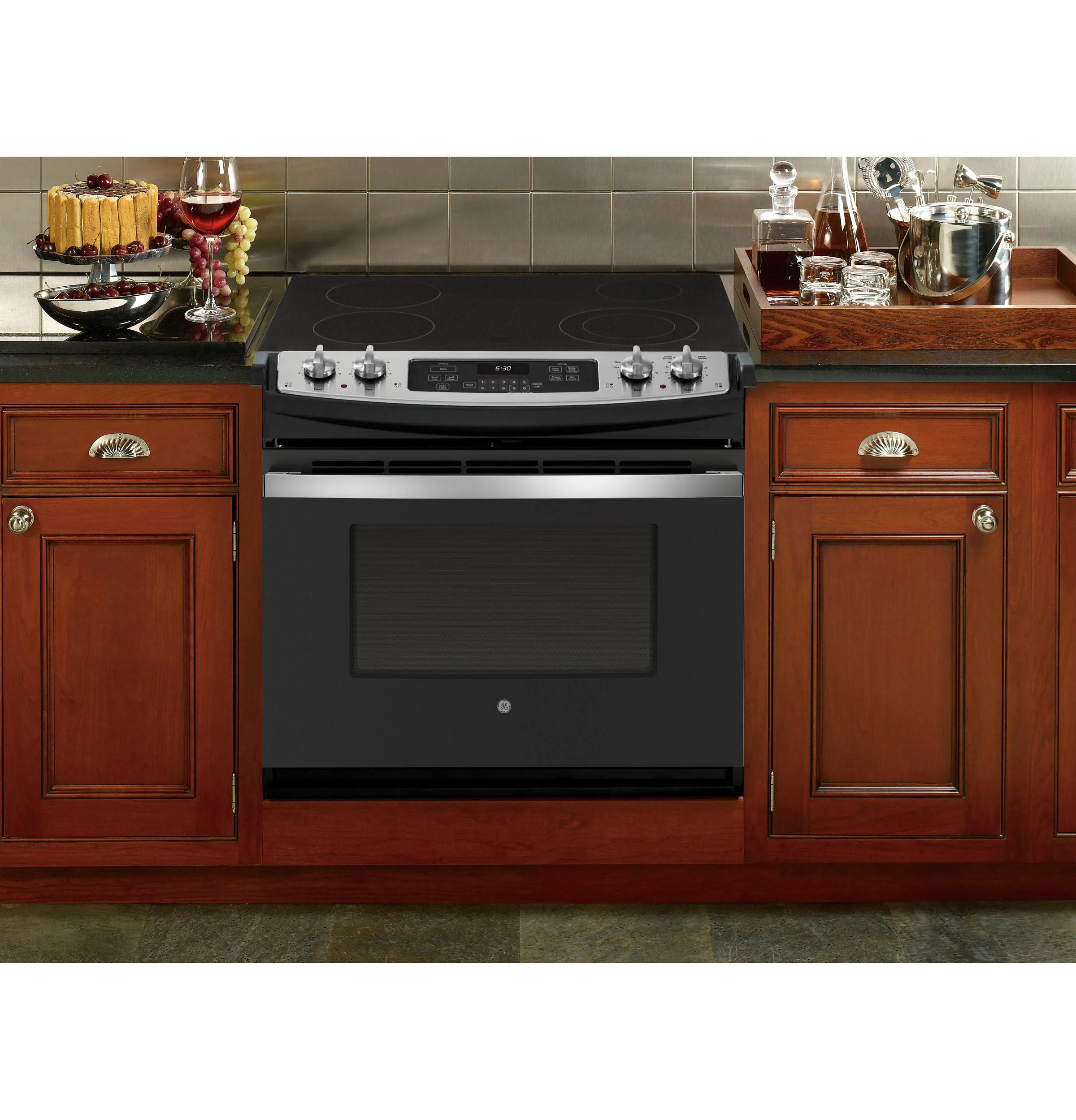 JD630STSS GE® 30" Drop-In Electric Range - Image 4