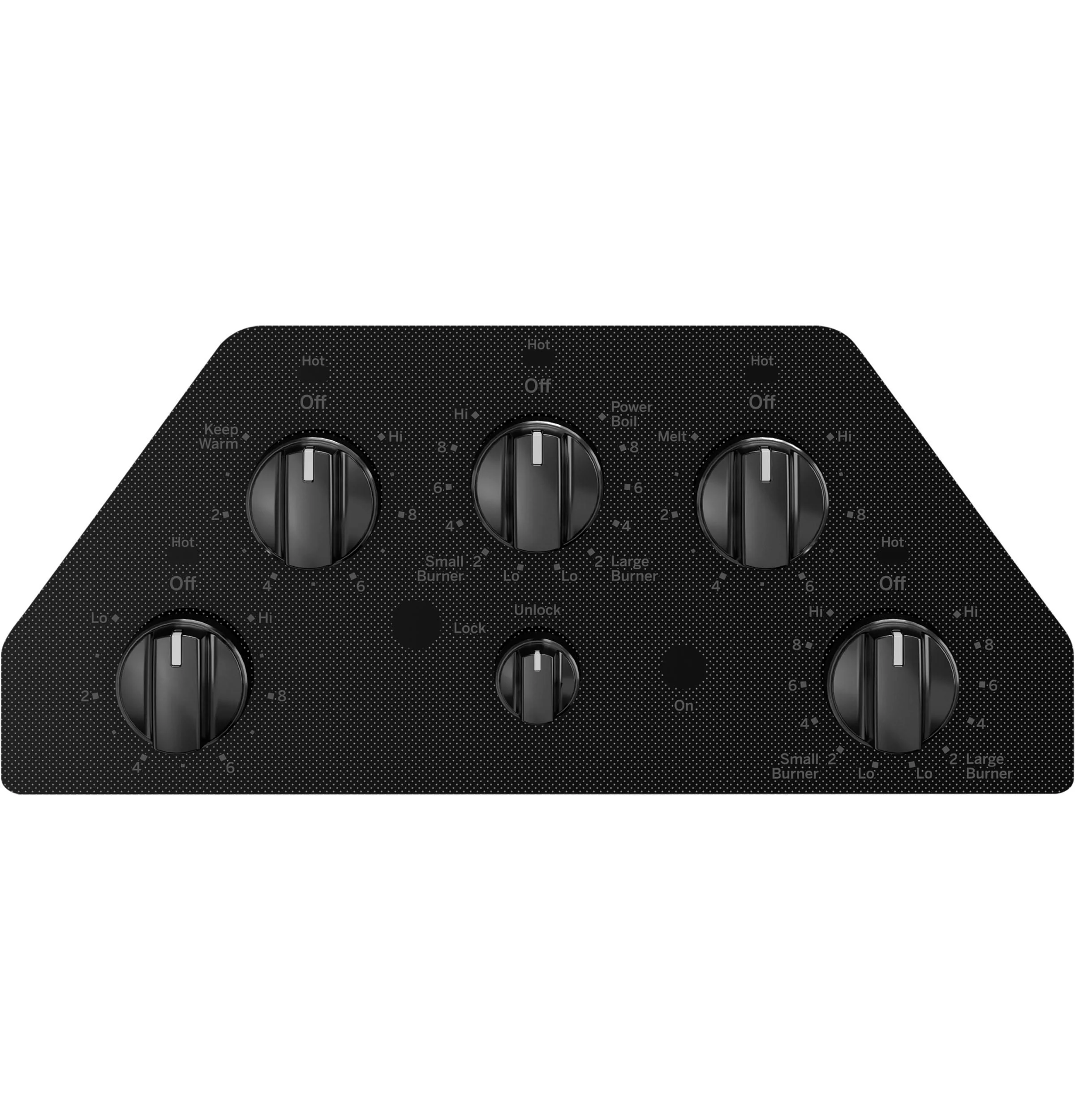 JEP5030DTBB GE® 30" Built-In knob Control Electric Cooktop - Image 3