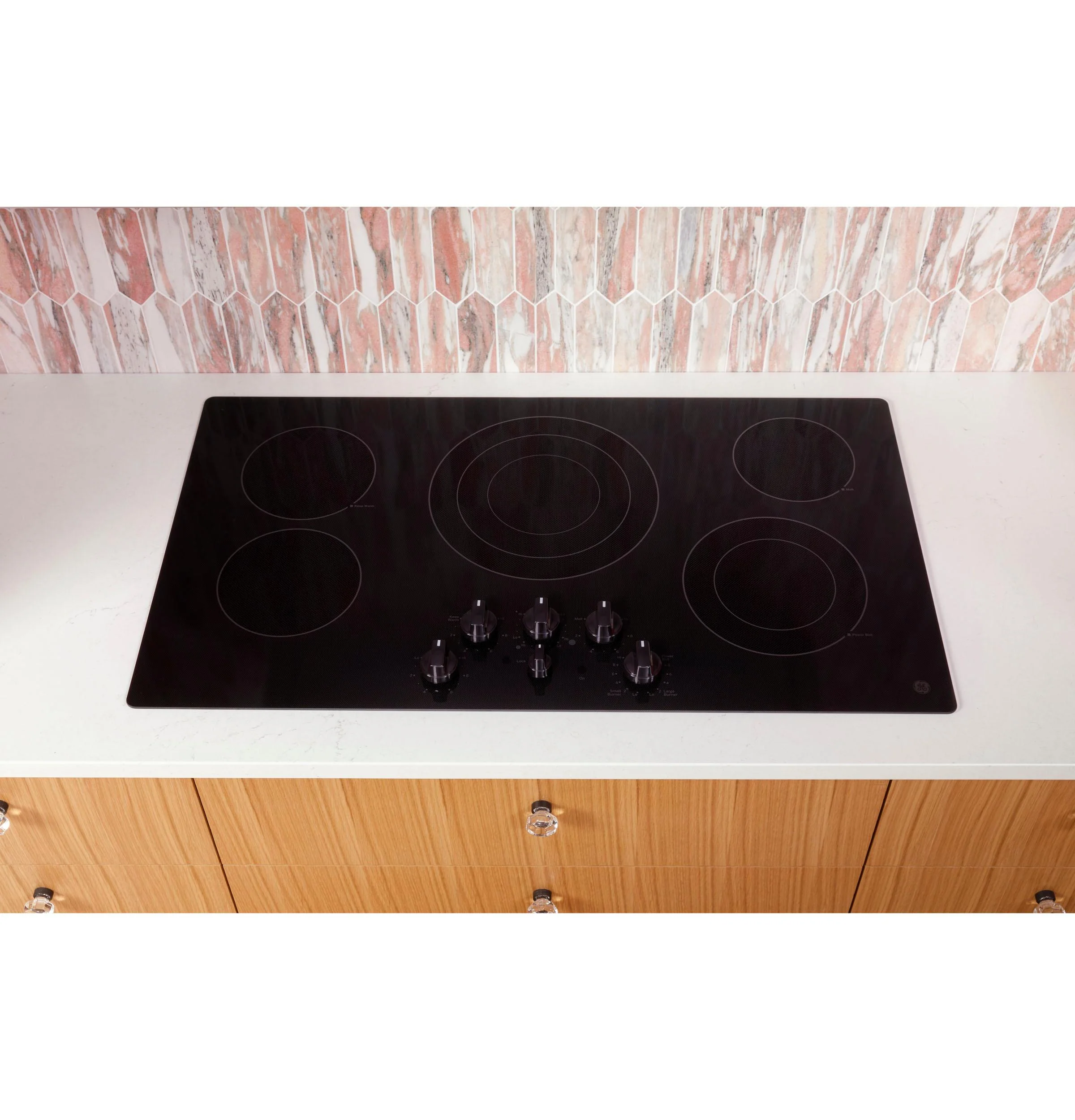 JEP5036STSS GE® 36" Built-In Knob Control Electric Cooktop - Image 17