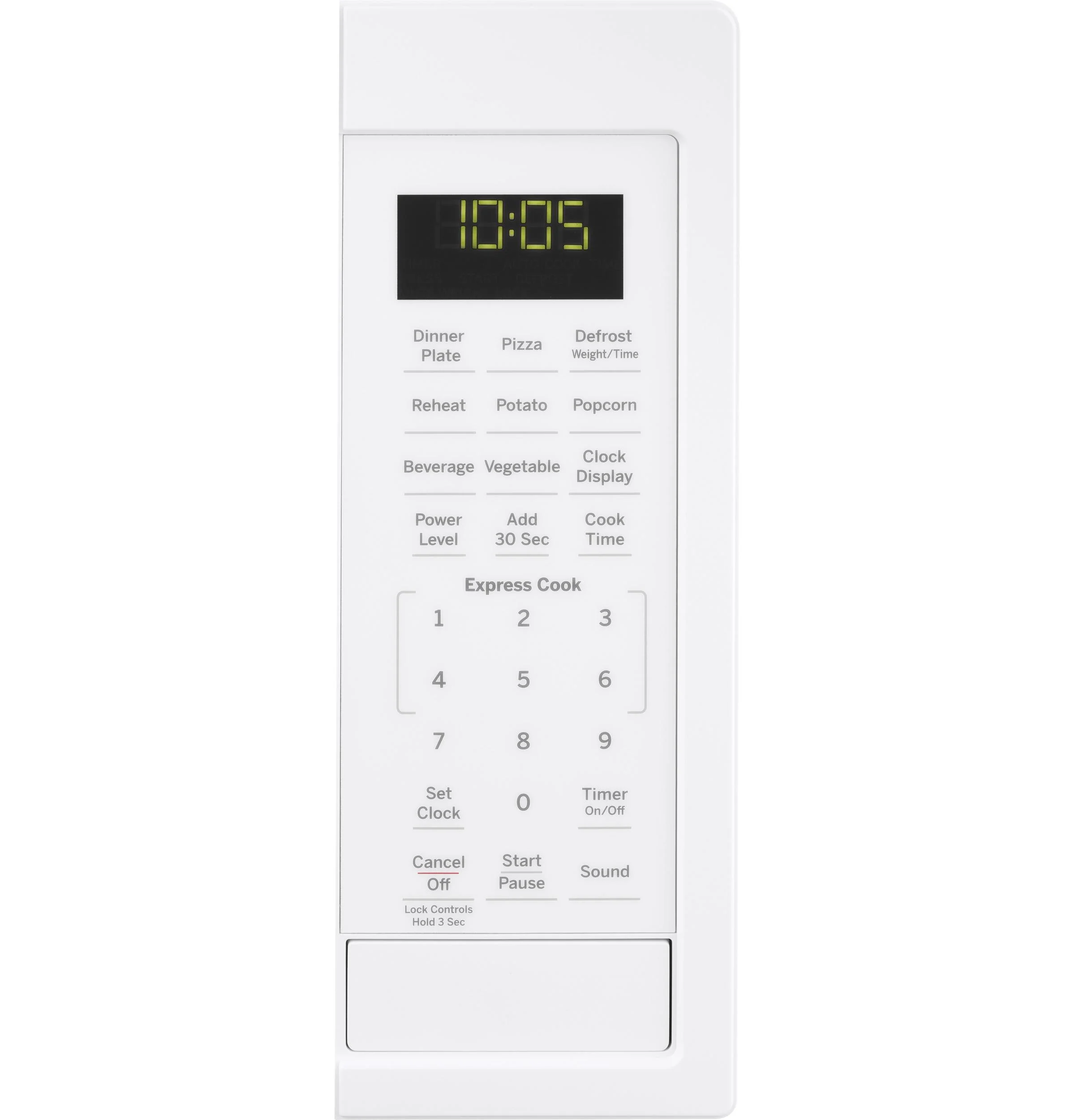 JES1095DMWW GE® 0.9 Cu. Ft. Capacity Countertop Microwave Oven - Image 2