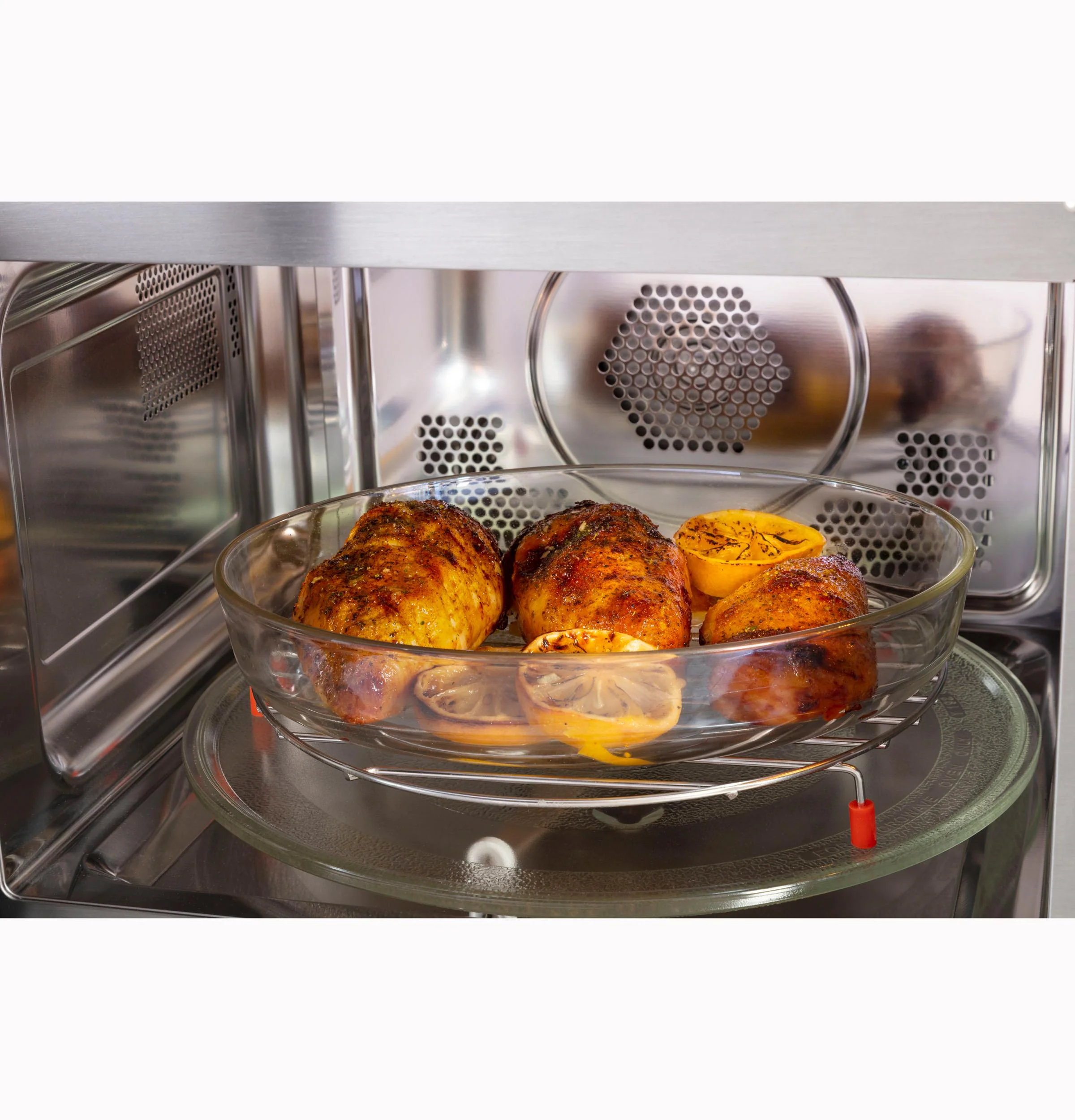 GE® 1.0 Cu. Ft. Capacity Countertop Convection Microwave Oven with Air Fry - Image 10