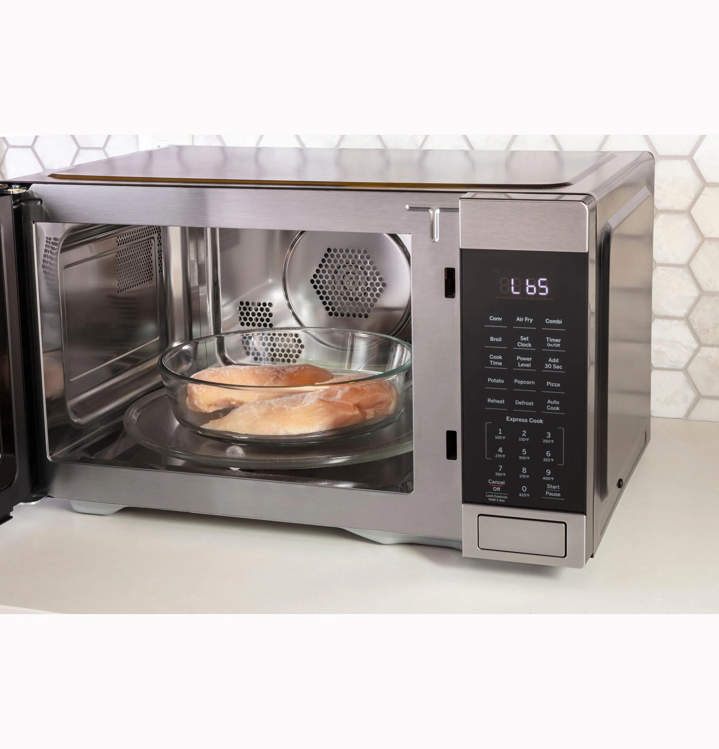 GE® 1.0 Cu. Ft. Capacity Countertop Convection Microwave Oven with Air Fry - Image 15