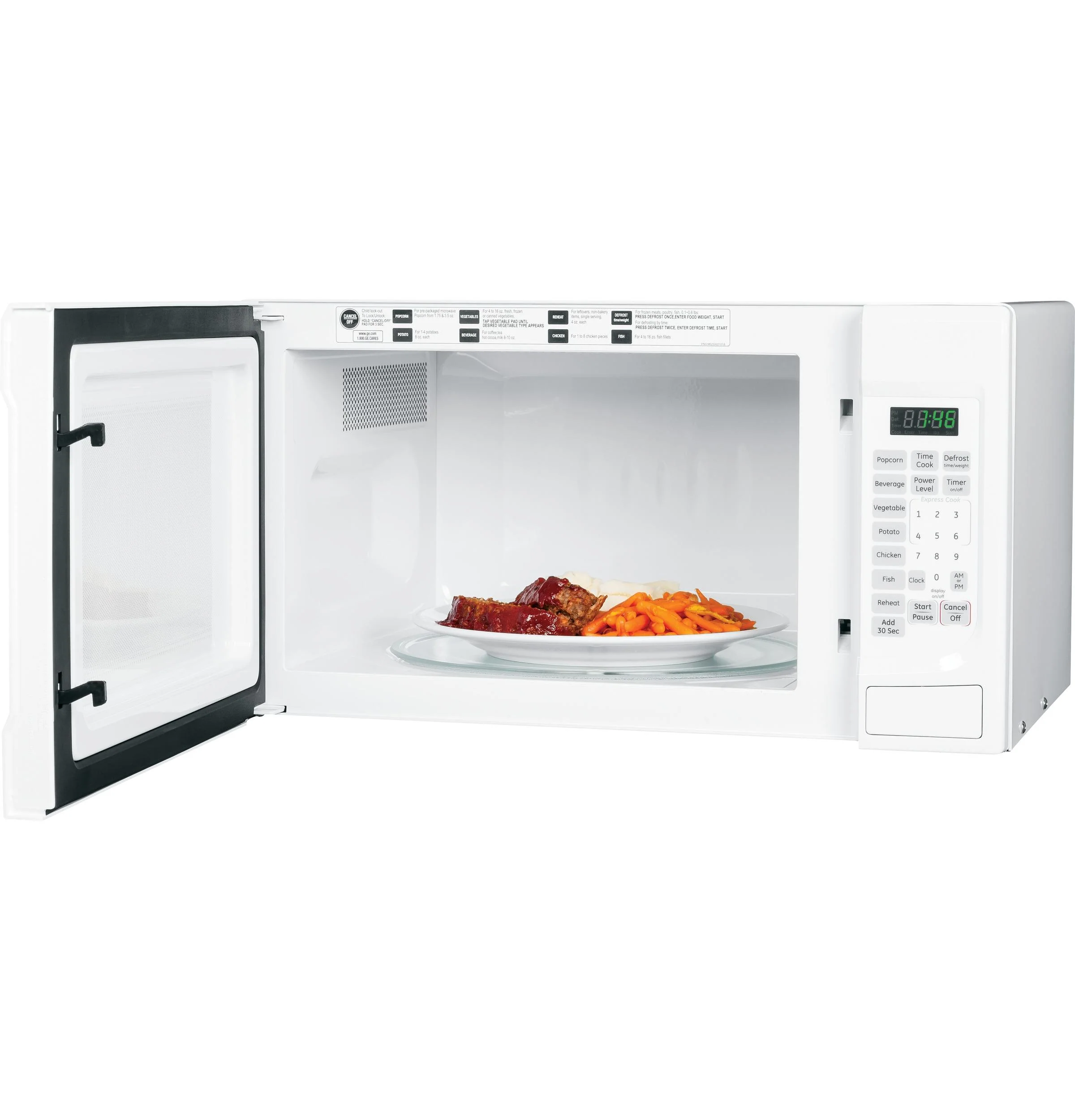 JES1460DSWW GE® 1.4 Cu. Ft. Countertop Microwave Oven - Image 4