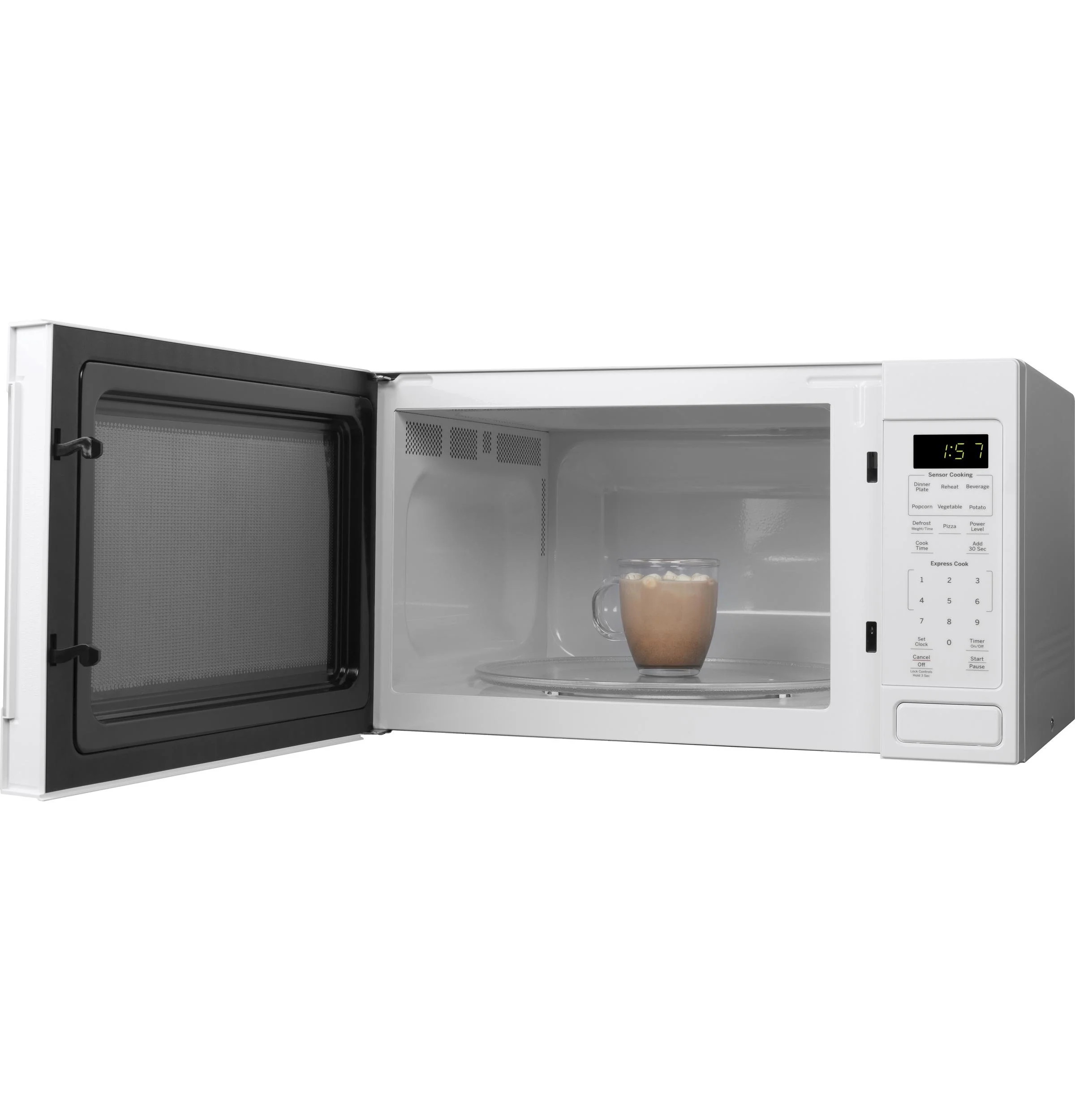 JES1657DMWW GE® 1.6 Cu. Ft. Countertop Microwave Oven - Image 3