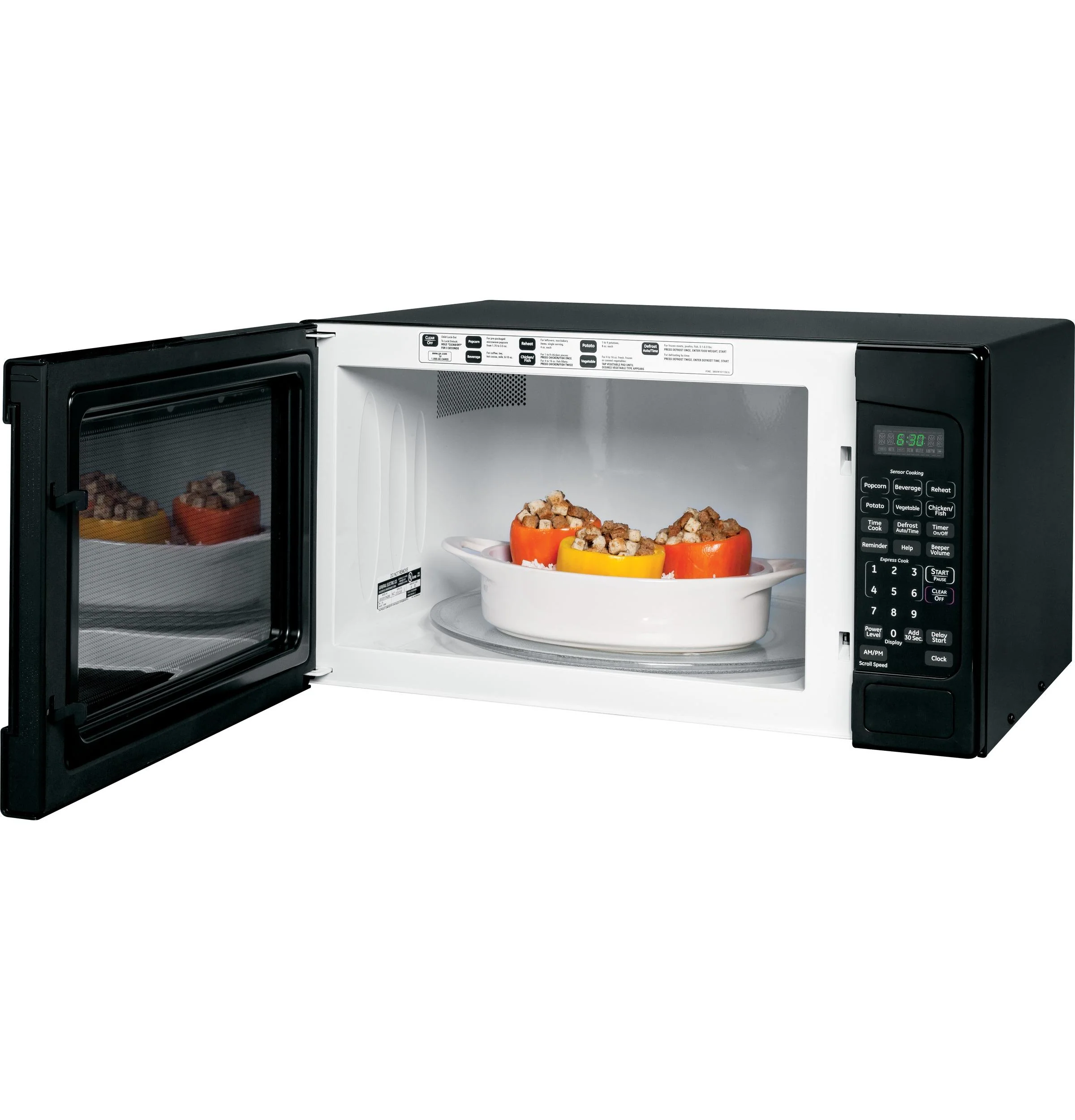 JES2051DNBB GE® 2.0 Cu. Ft. Capacity Countertop Microwave Oven - Image 4