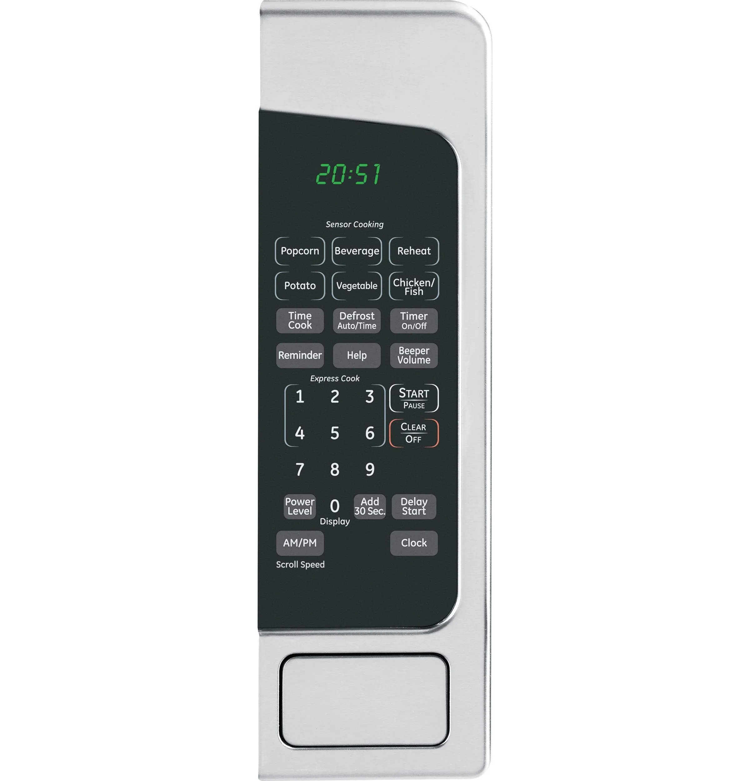 JES2051SNSS GE® 2.0 Cu. Ft. Capacity Countertop Microwave Oven - Image 3