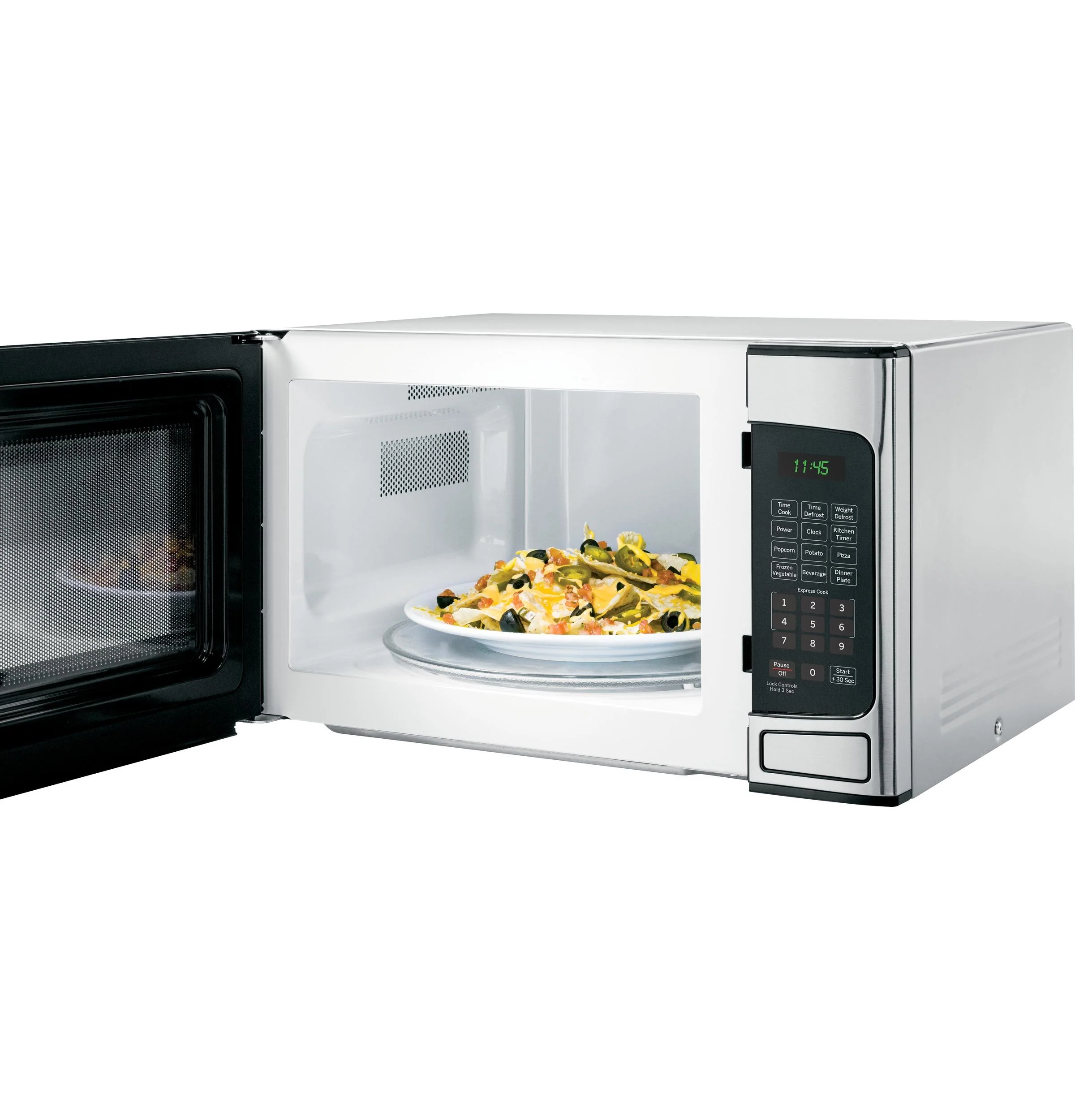 JESP113SPSS GE® 1.1 Cu. Ft. Capacity Countertop Microwave Oven - Image 4