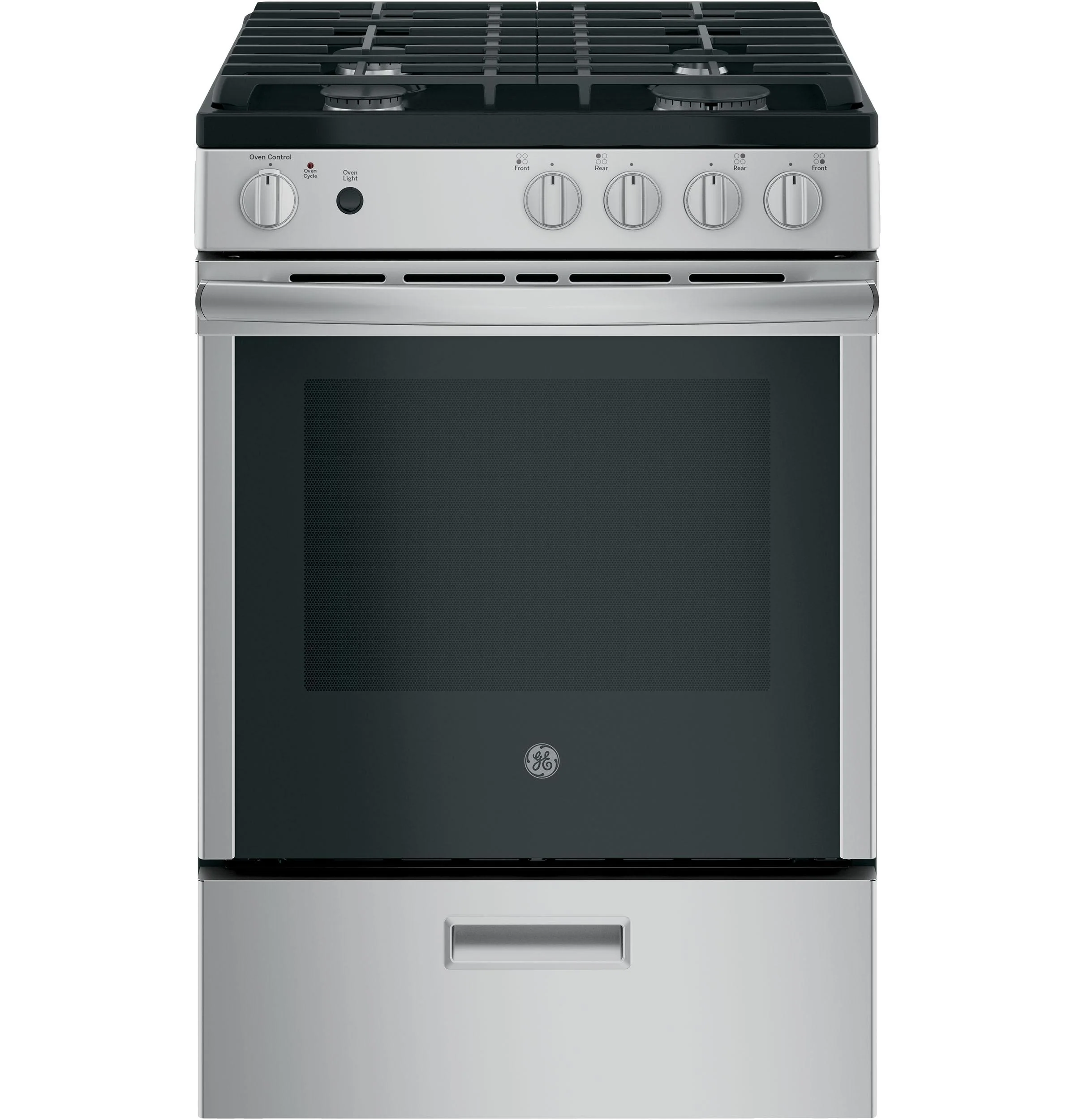 JGAS640RMSS GE® 24" Steam Clean Free-Standing/Slide-in Gas Range - Image 11