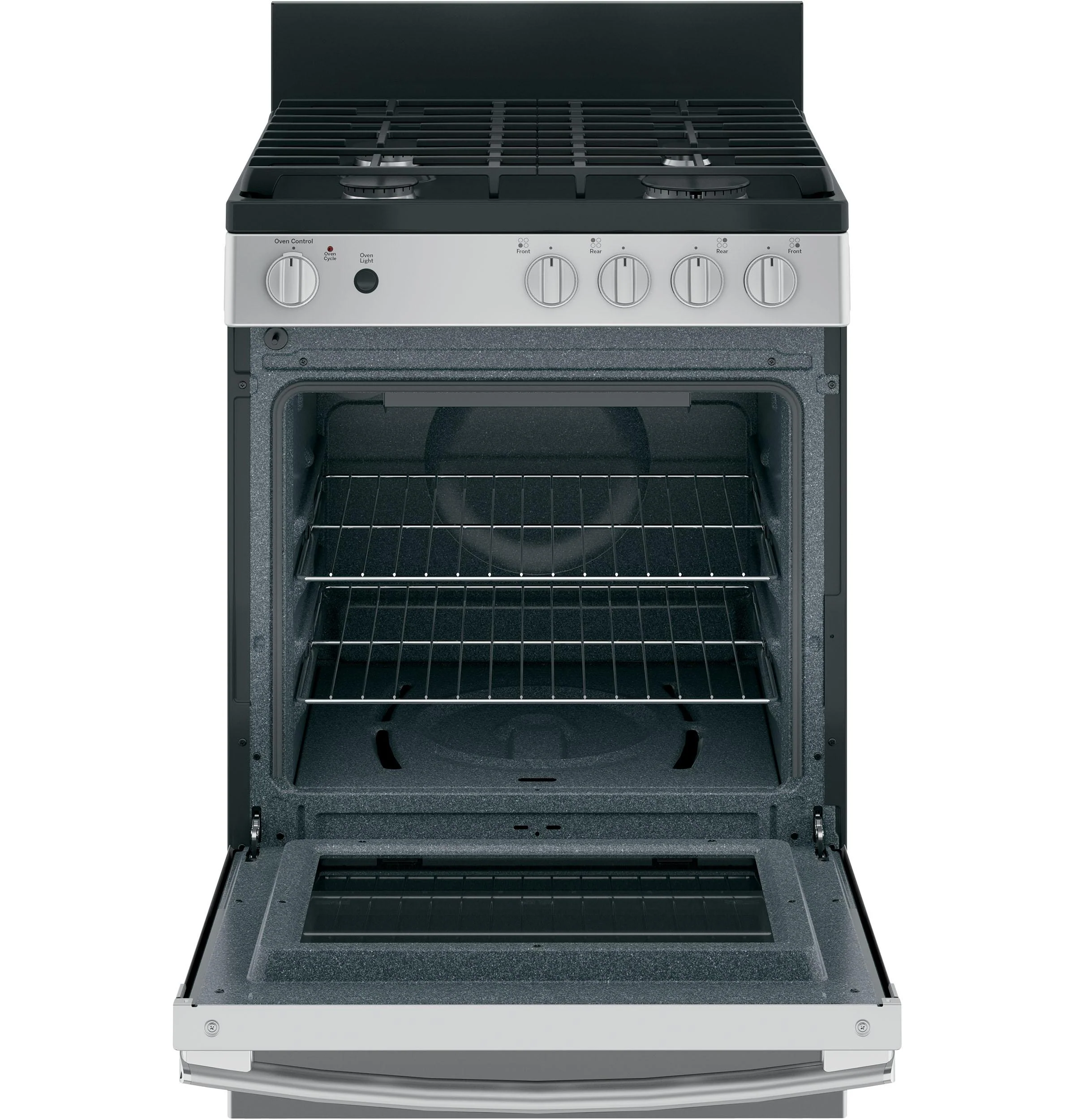 JGAS640RMSS GE® 24" Steam Clean Free-Standing/Slide-in Gas Range - Image 3