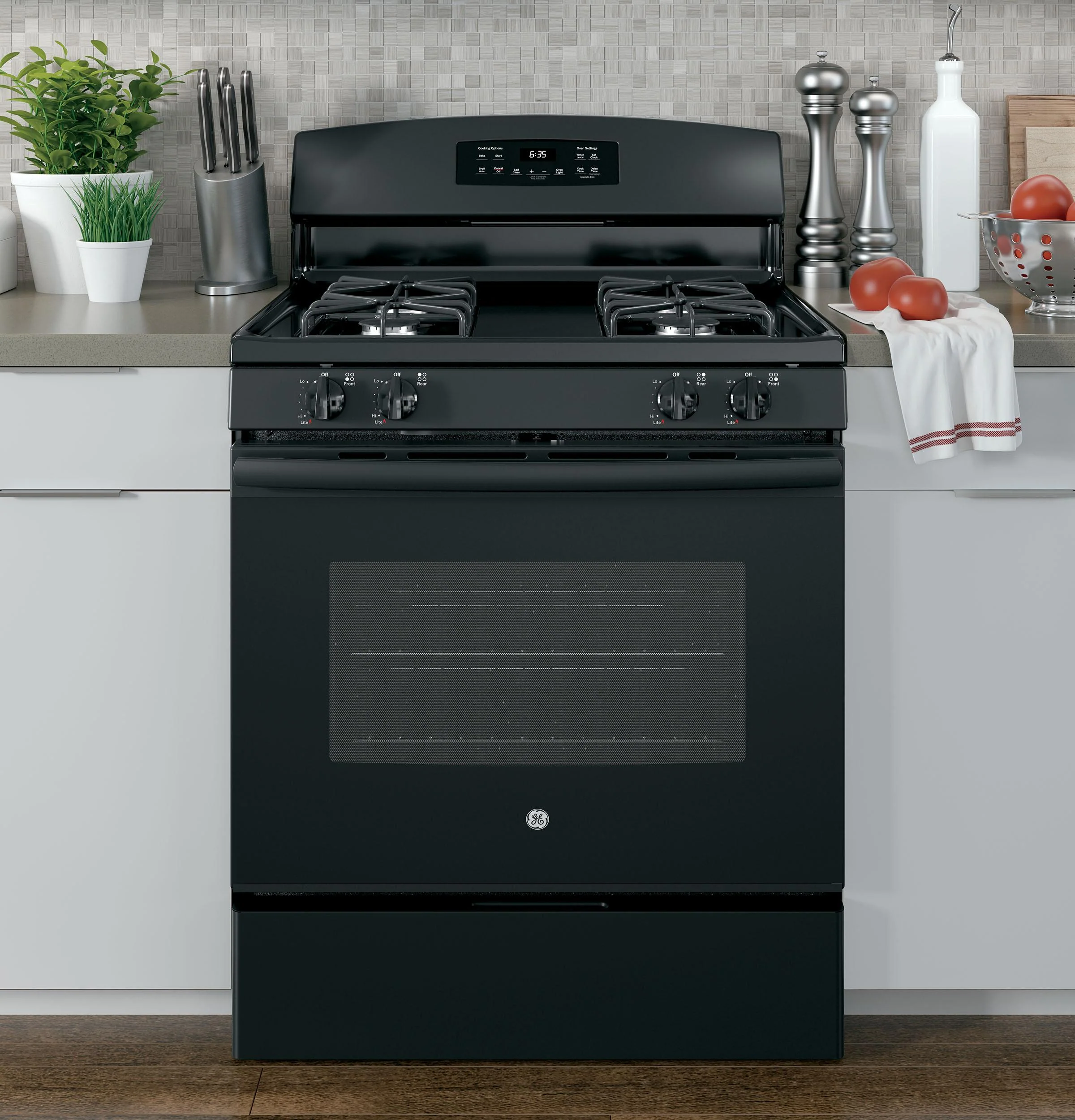 JGB635DEKBB GE® 30" Free-Standing Gas Range - Image 8