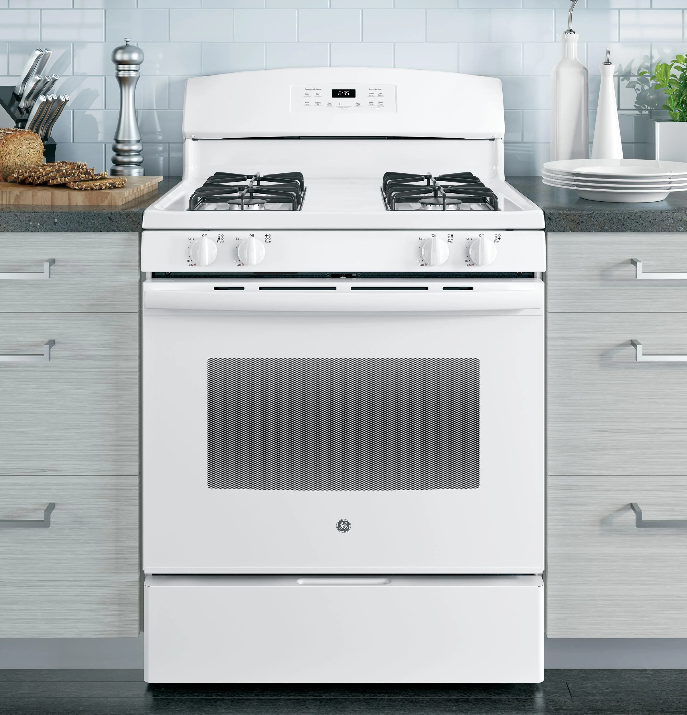GE® 30" Free-Standing Gas Range - Image 7