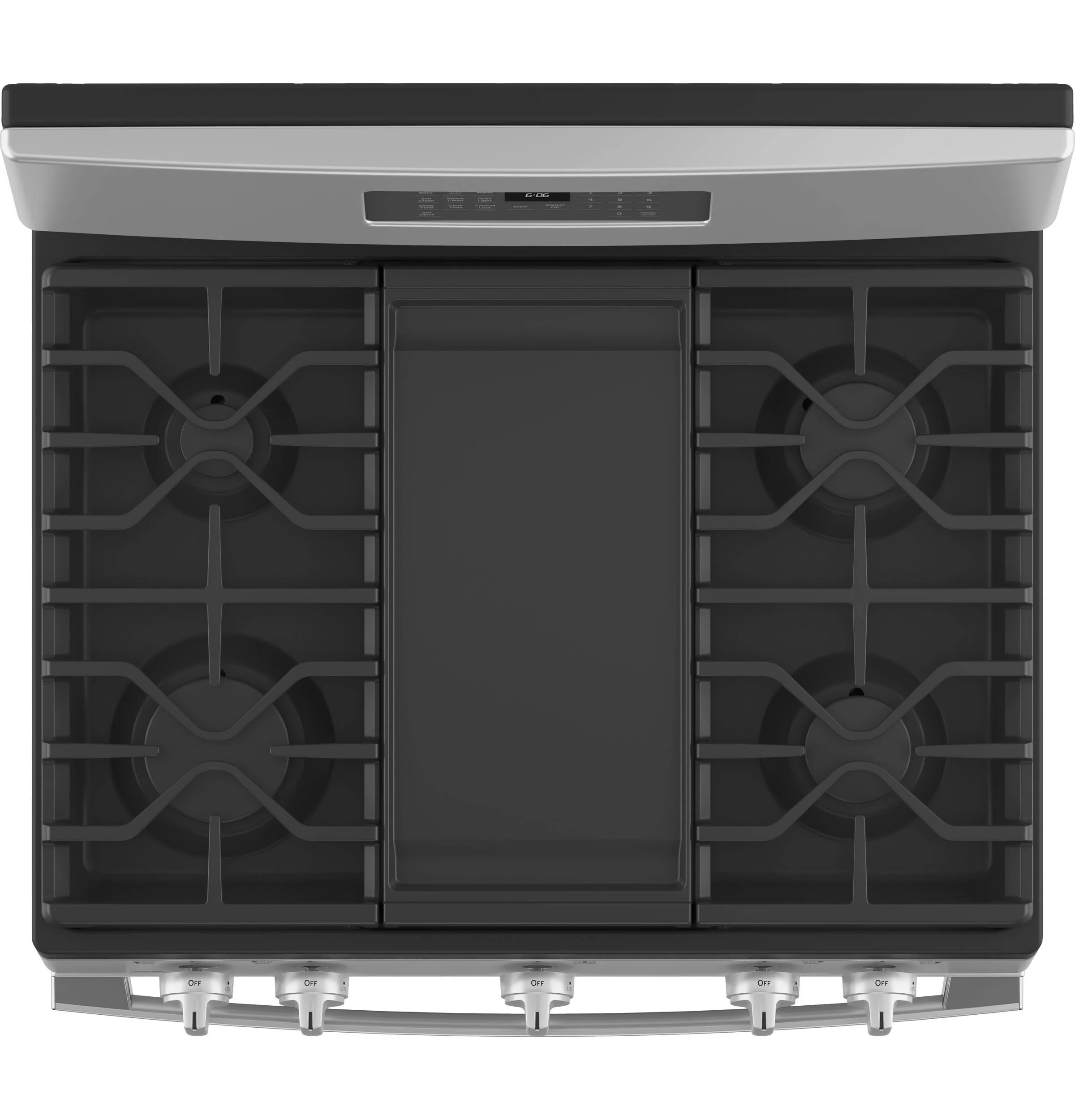 GE® 30" Free-Standing Gas Fingerprint Resistant Range - Image 5