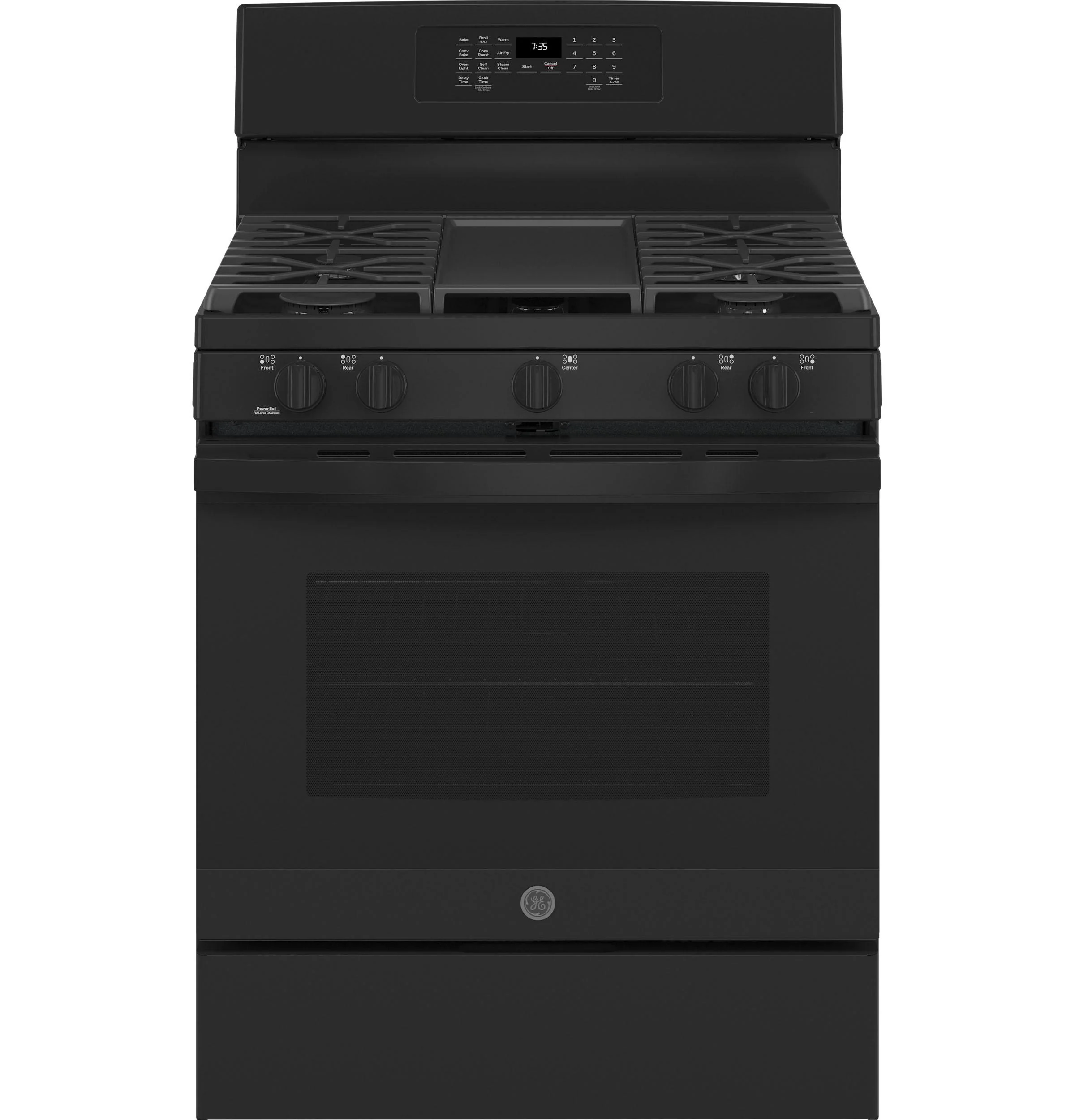 JGB735DPBB GE® 30" Free-Standing Gas Convection Range with No Preheat Air Fry - Image 16