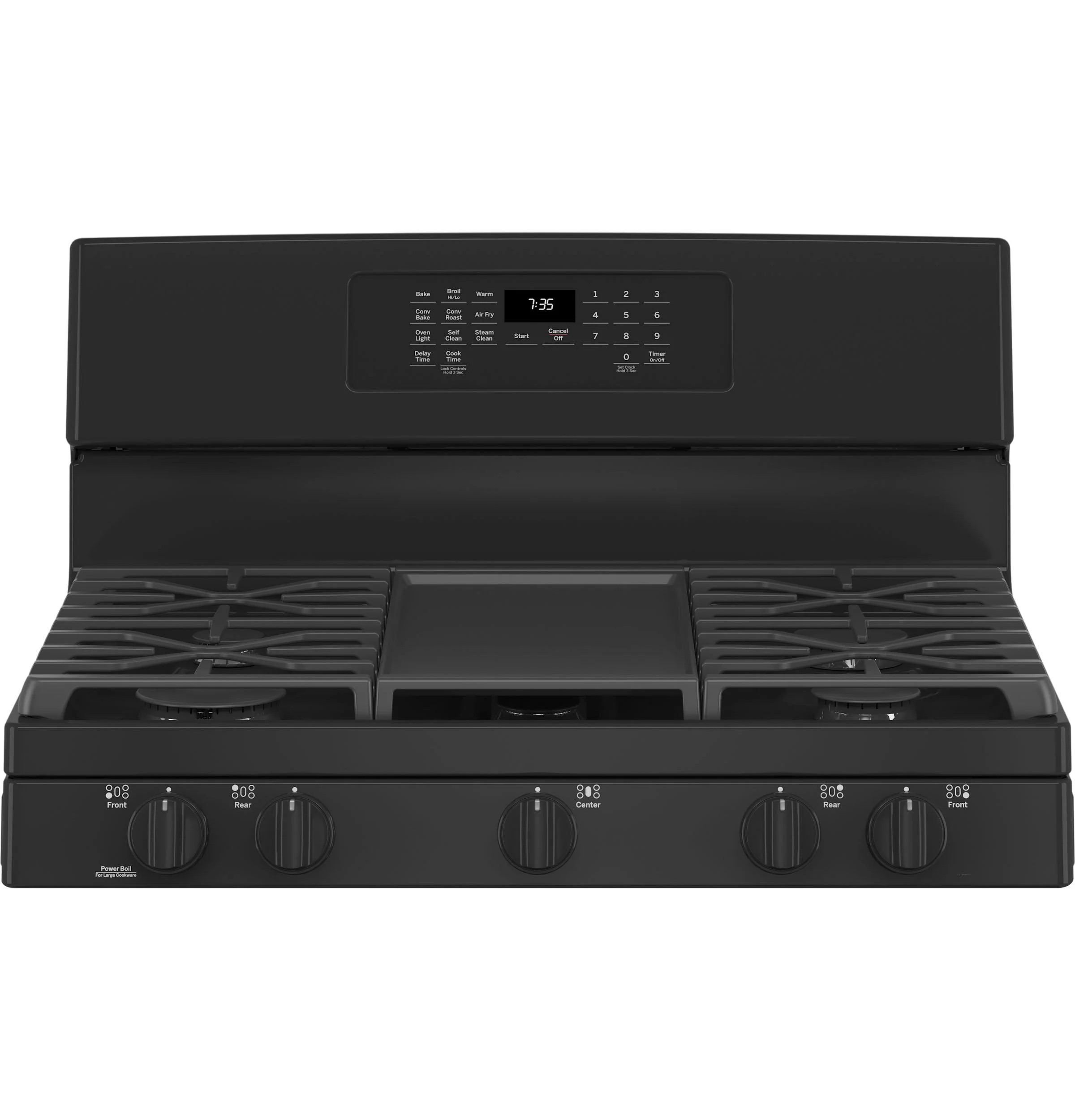JGB735DPBB GE® 30" Free-Standing Gas Convection Range with No Preheat Air Fry - Image 19