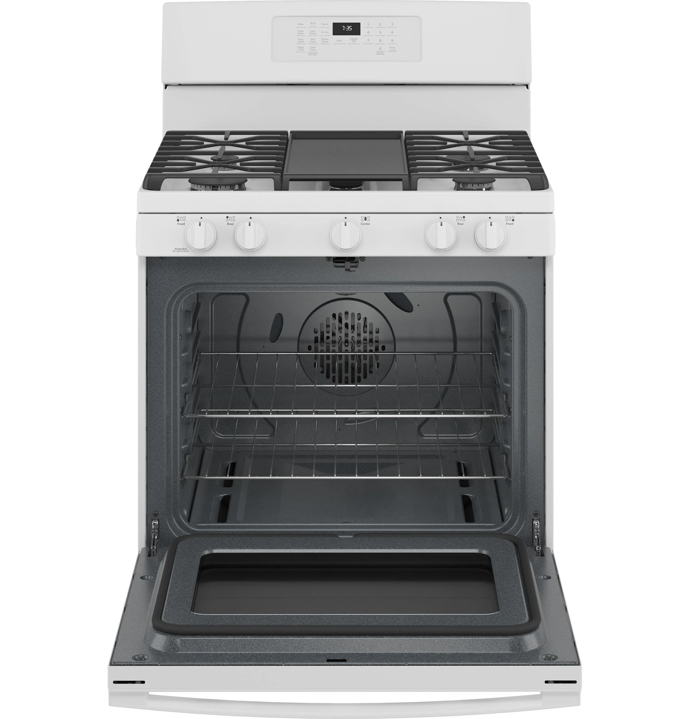 JGB735DPWW GE® 30" Free-Standing Gas Convection Range with No Preheat Air Fry - Image 17