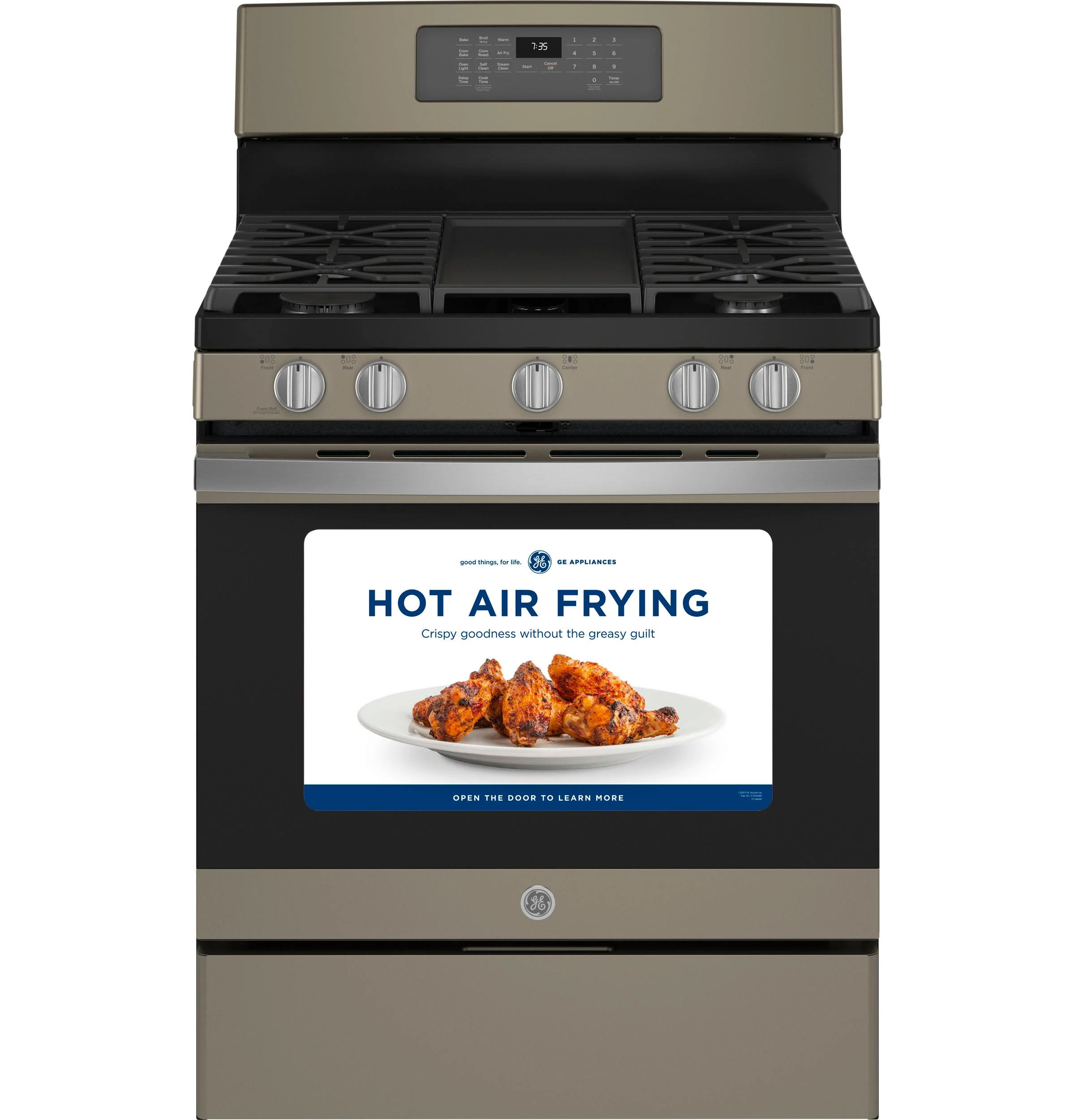 JGB735EPES GE® 30" Free-Standing Gas Convection Range with No Preheat Air Fry - Image 28