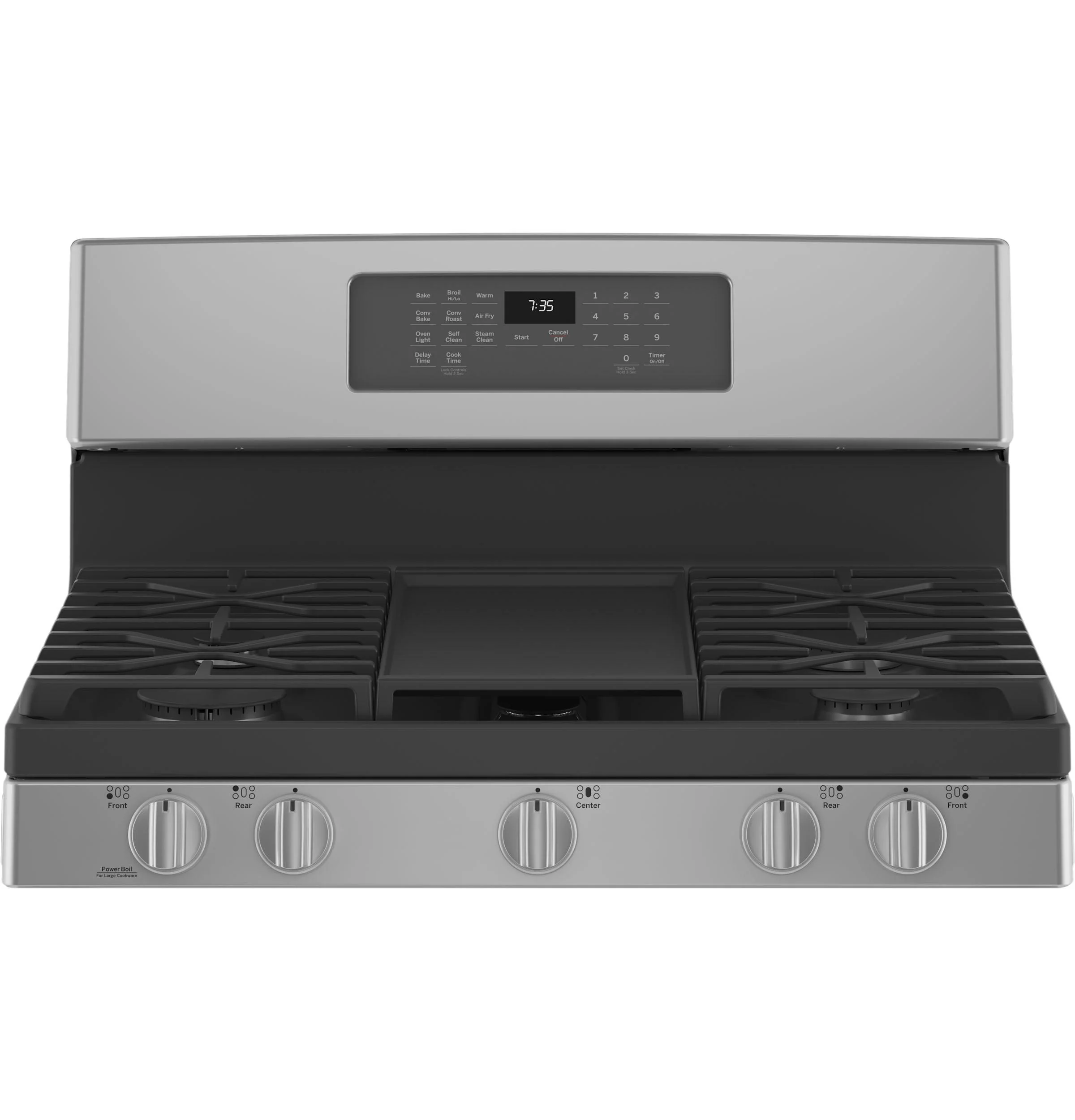 JGB735SPSS GE® 30" Free-Standing Gas Convection Range with No Preheat Air Fry - Image 19