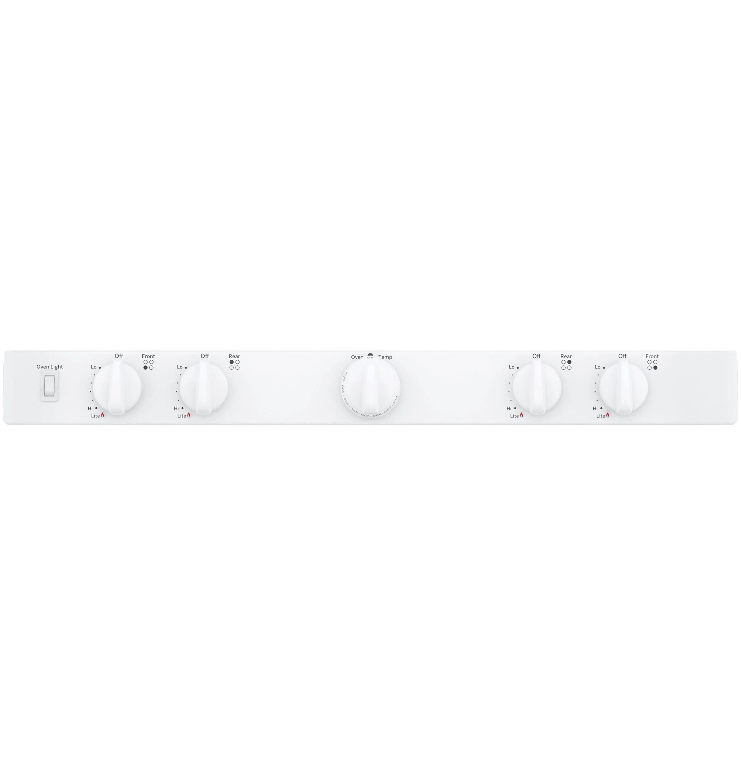 JGBS10DEMWW GE® 30" Free-Standing Front Control Gas Range - Image 4
