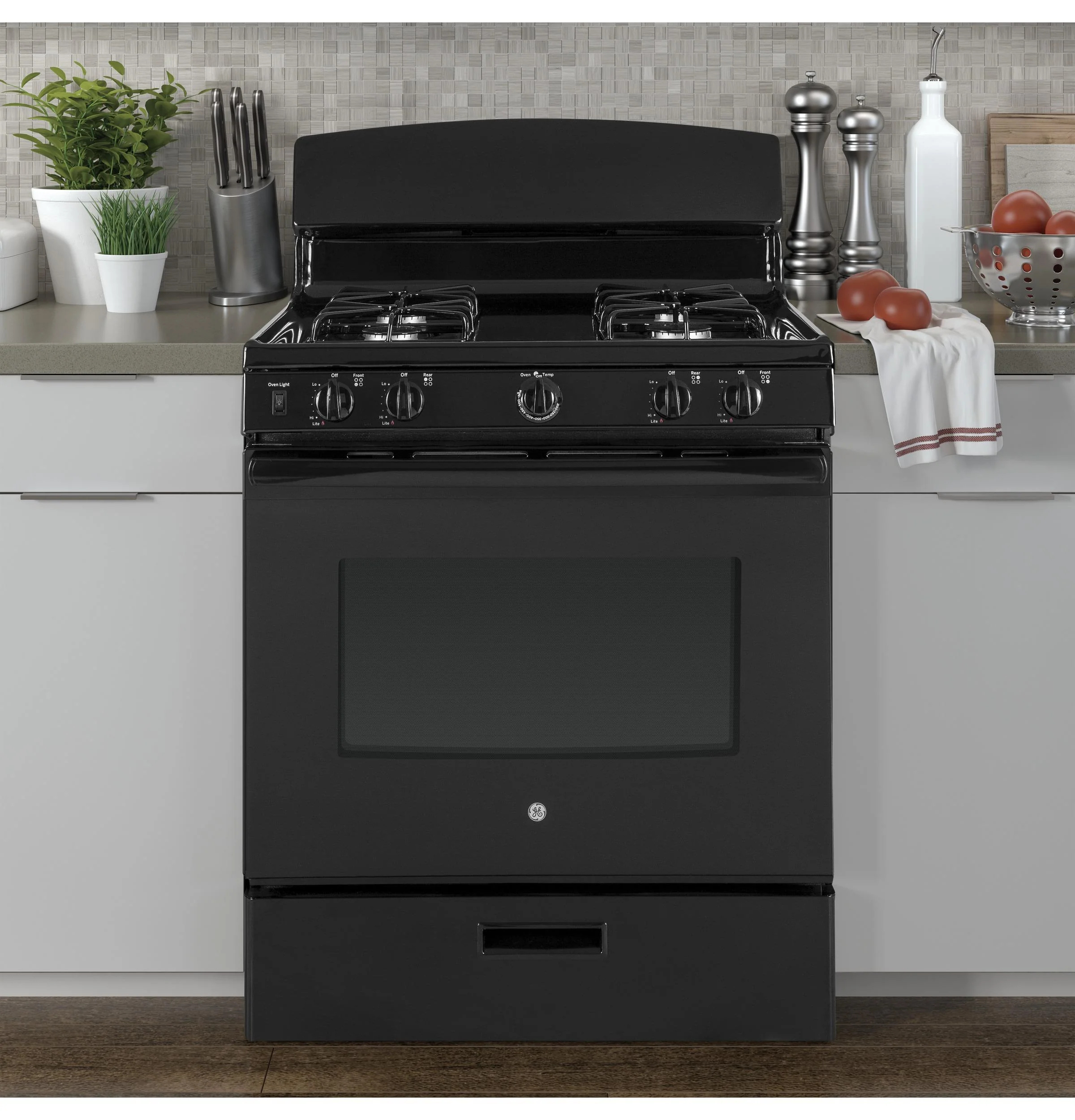 JGBS30DEKBB GE® 30" Free-Standing Gas Range - Image 6
