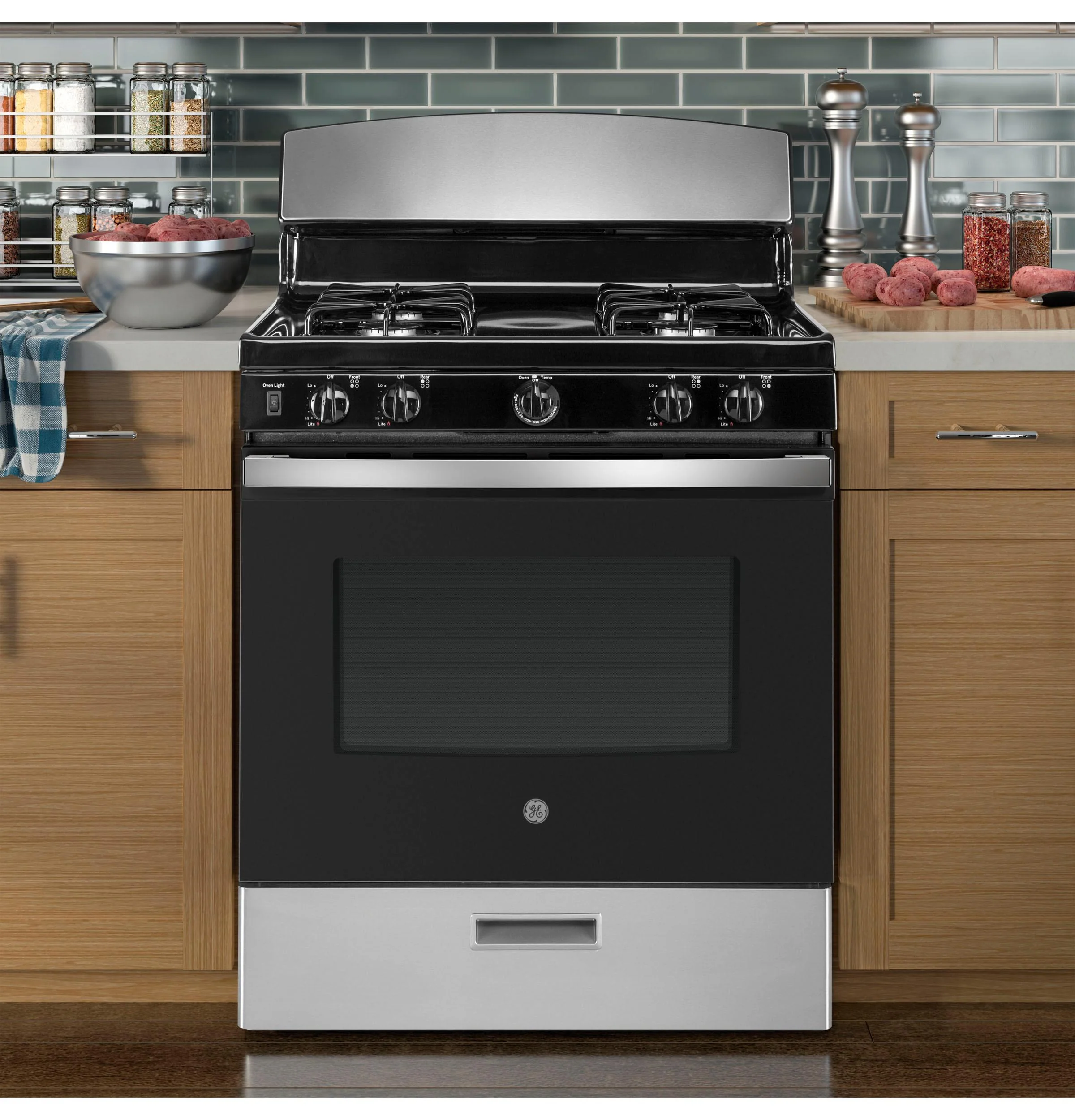 JGBS30RETSS GE® 30" Free-Standing Gas Range - Image 5