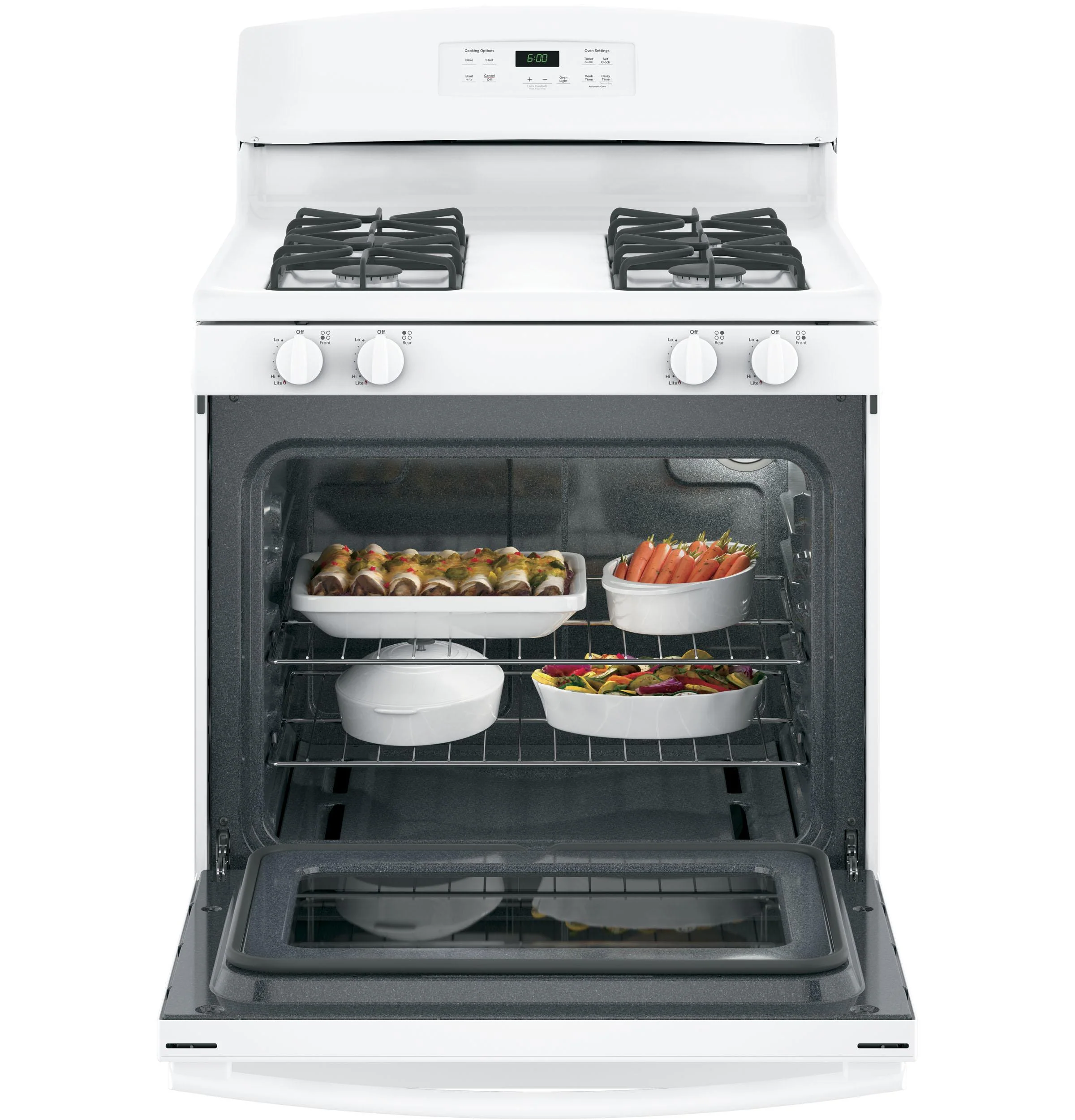 JGBS60DEKWW GE® 30" Free-Standing Gas Range - Image 5