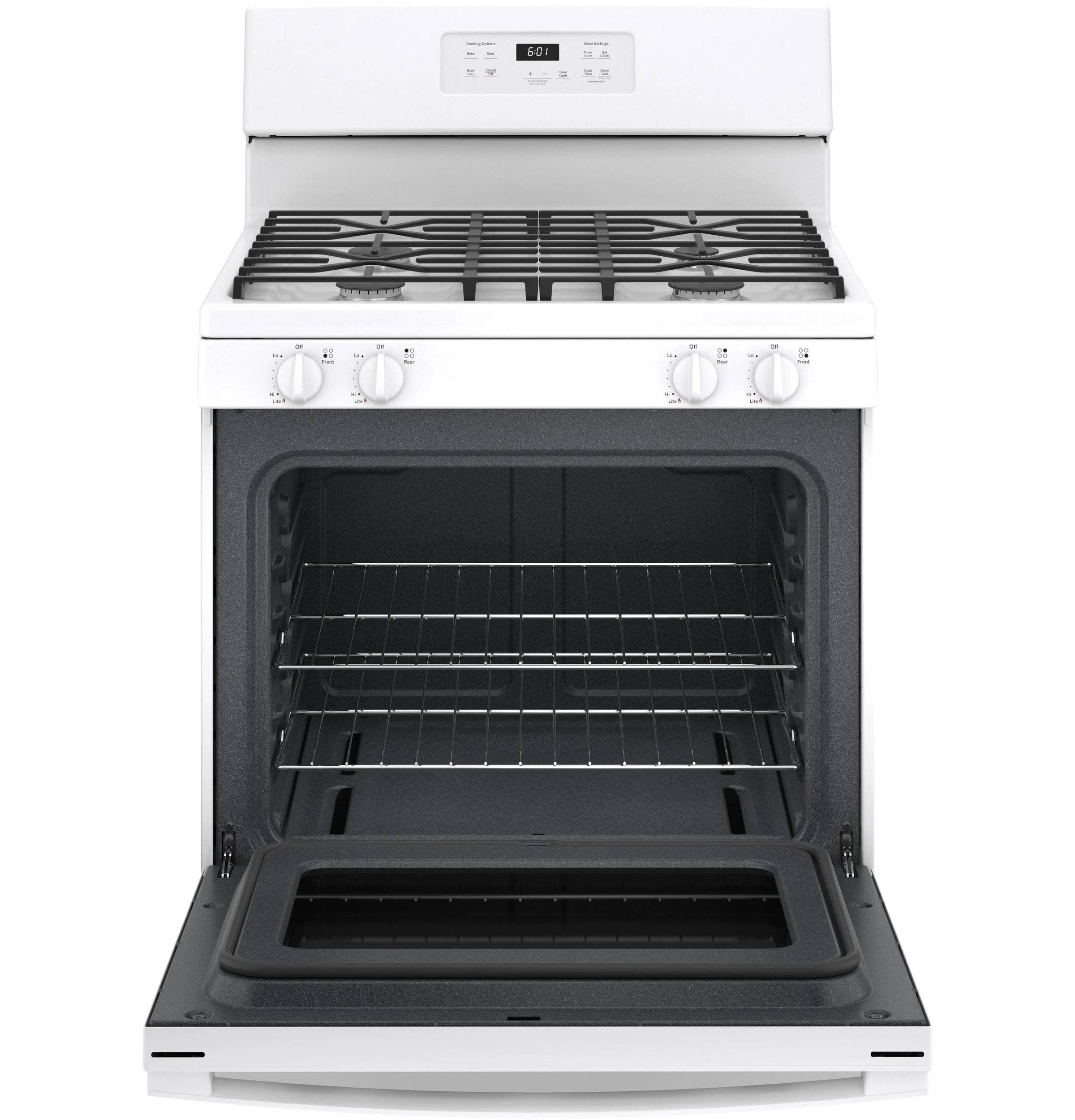 JGBS61DPWW GE® 30" Free-Standing Gas Range - Image 2