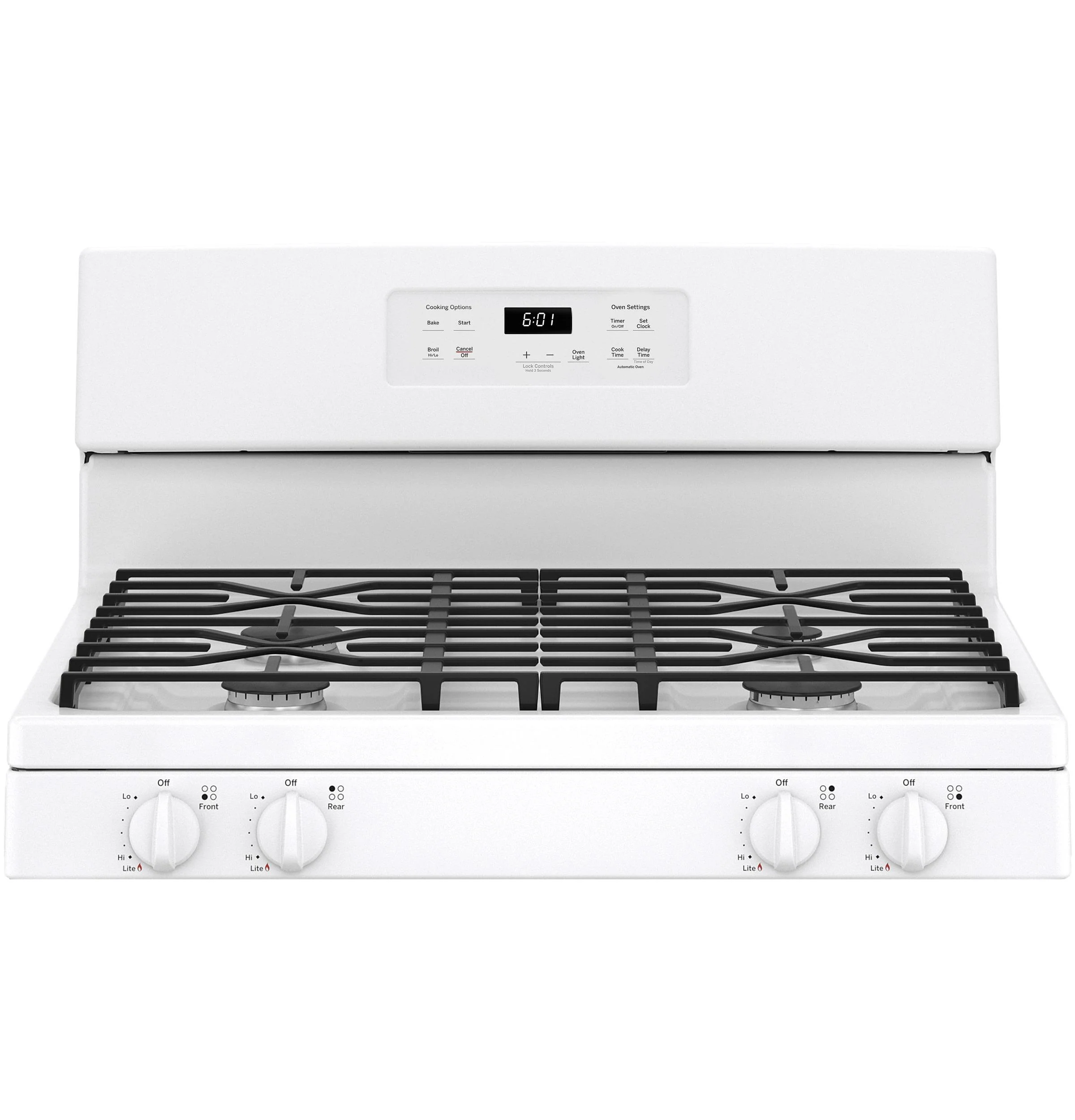 JGBS61DPWW GE® 30" Free-Standing Gas Range - Image 5