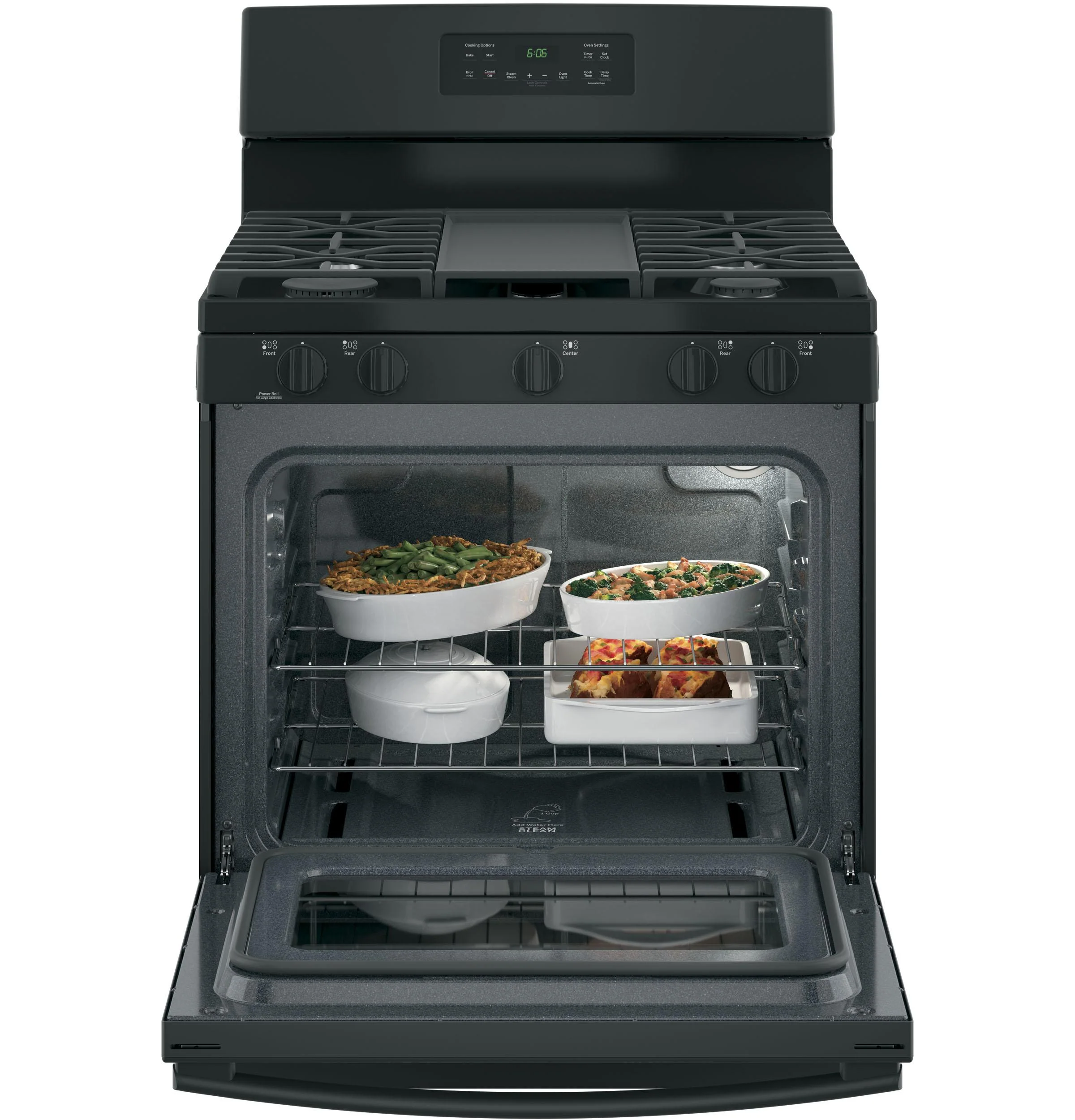 JGBS66DEKBB GE® 30" Free-Standing Gas Range - Image 8