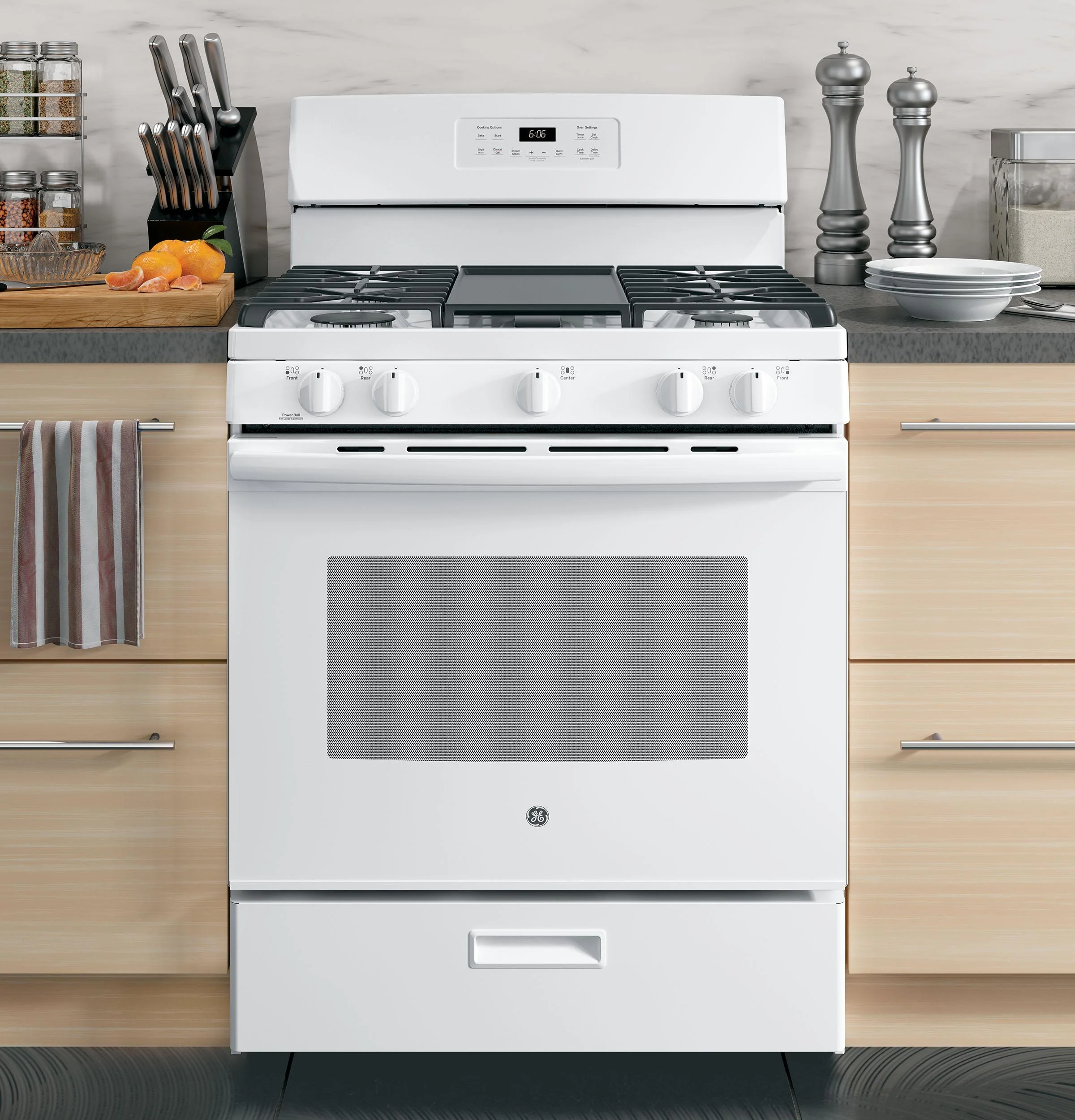 JGBS66DEKWW GE® 30" Free-Standing Gas Range - Image 13