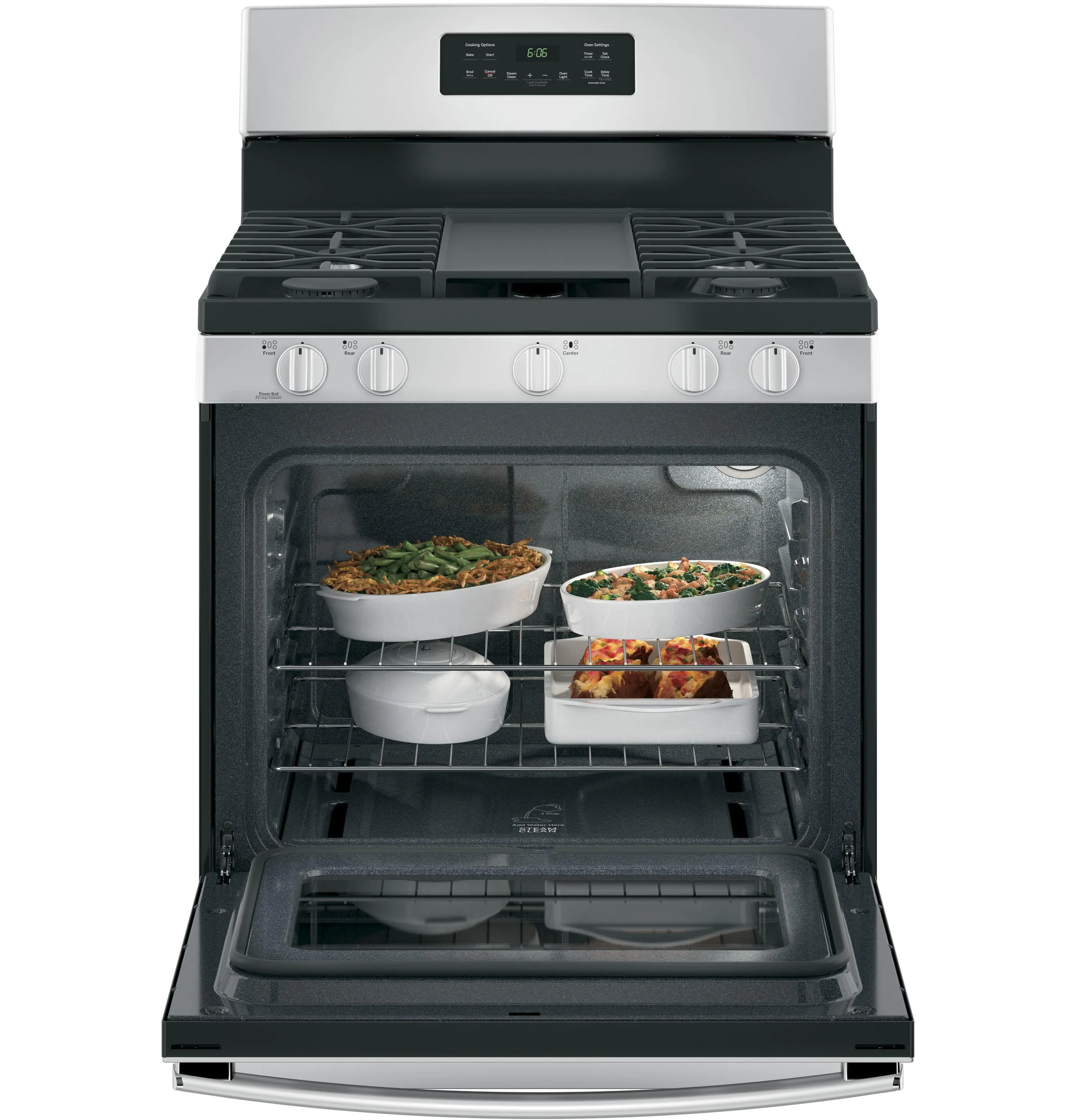 JGBS66REKSS GE® 30" Free-Standing Gas Range - Image 5