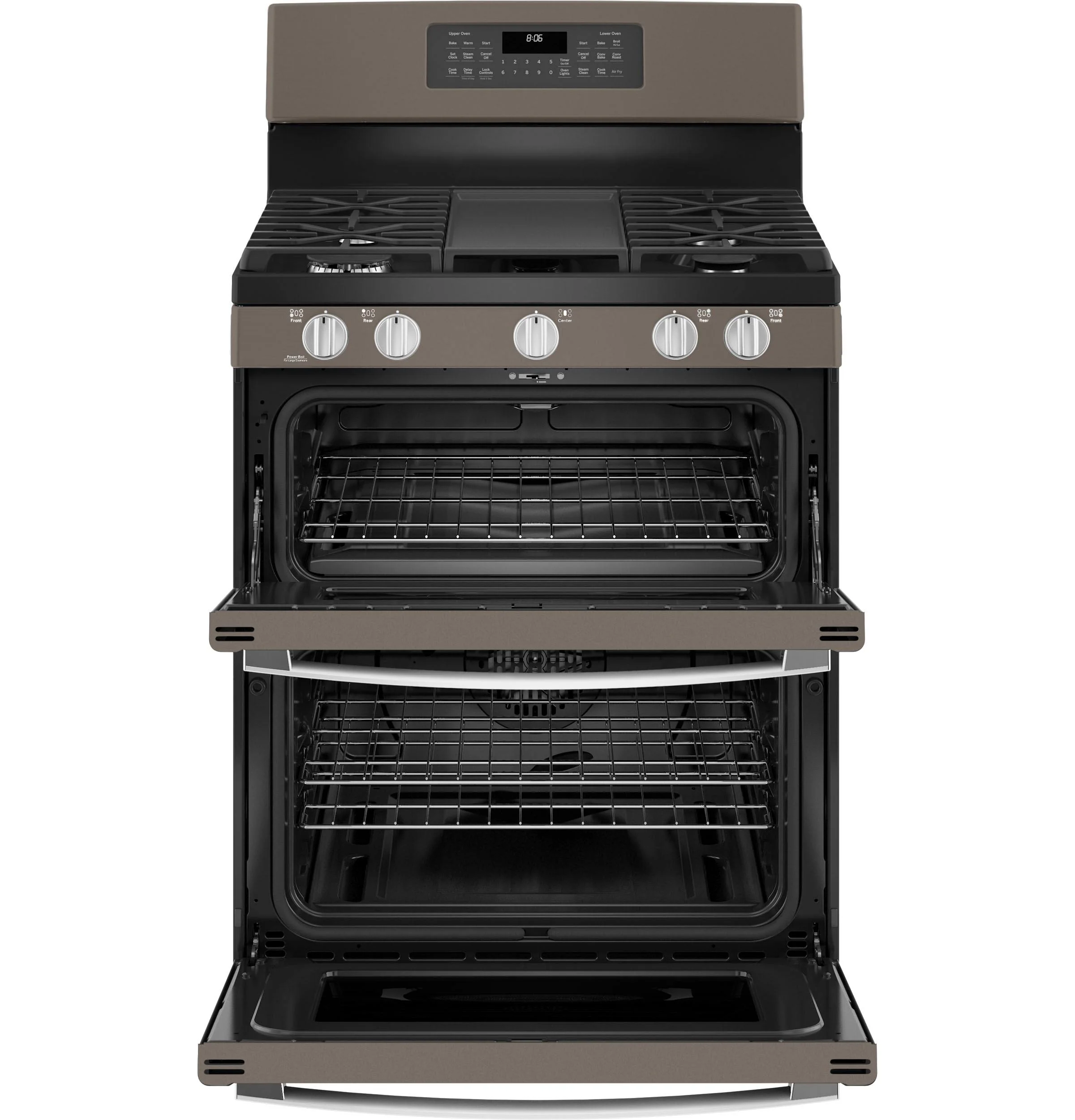 JGBS86EPES GE® 30" Free-Standing Gas Double Oven Convection Range - Image 2