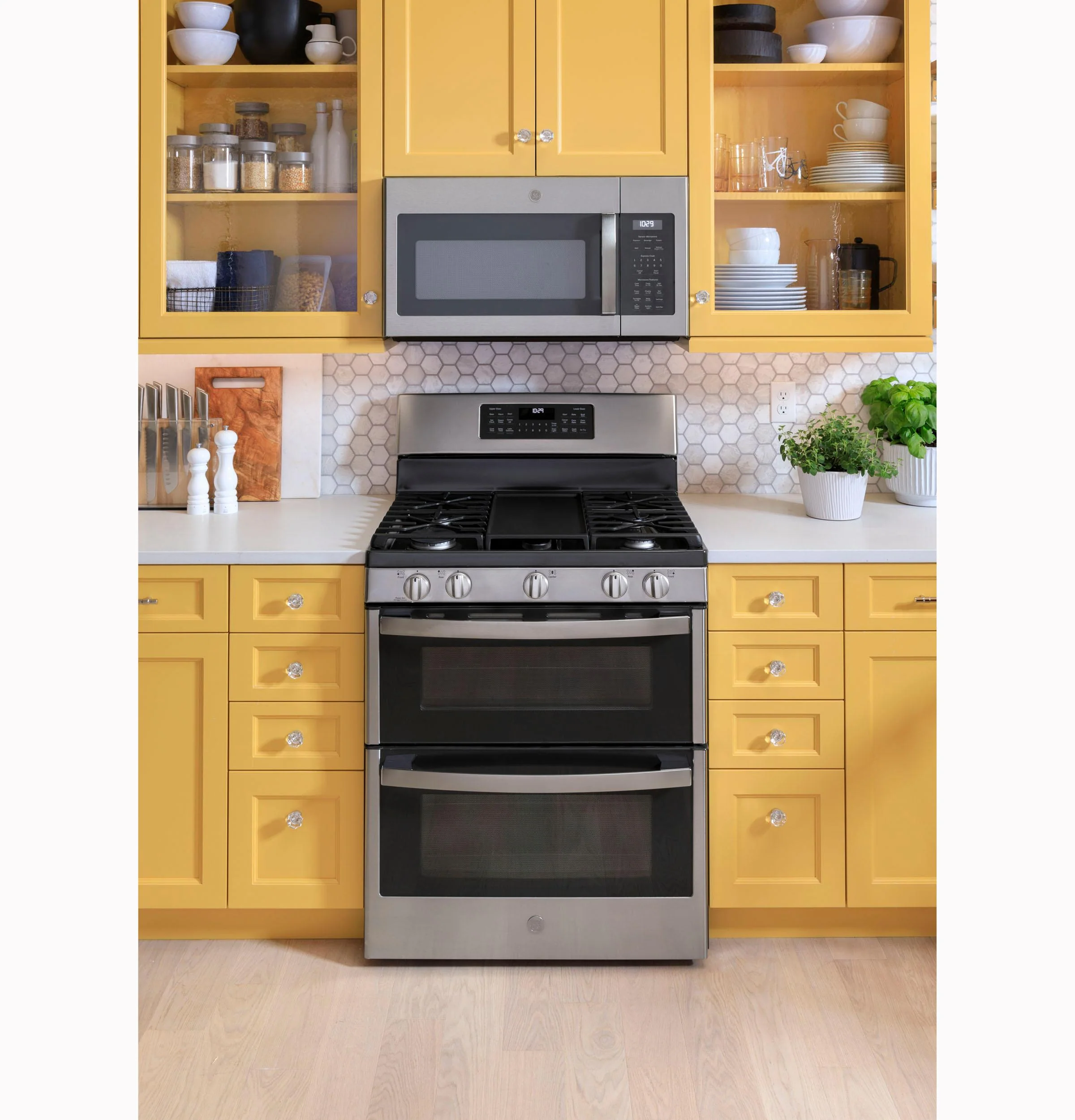 JGBS86SPSS GE 30" Free-Standing Gas Double Oven Convection Range - Image 17