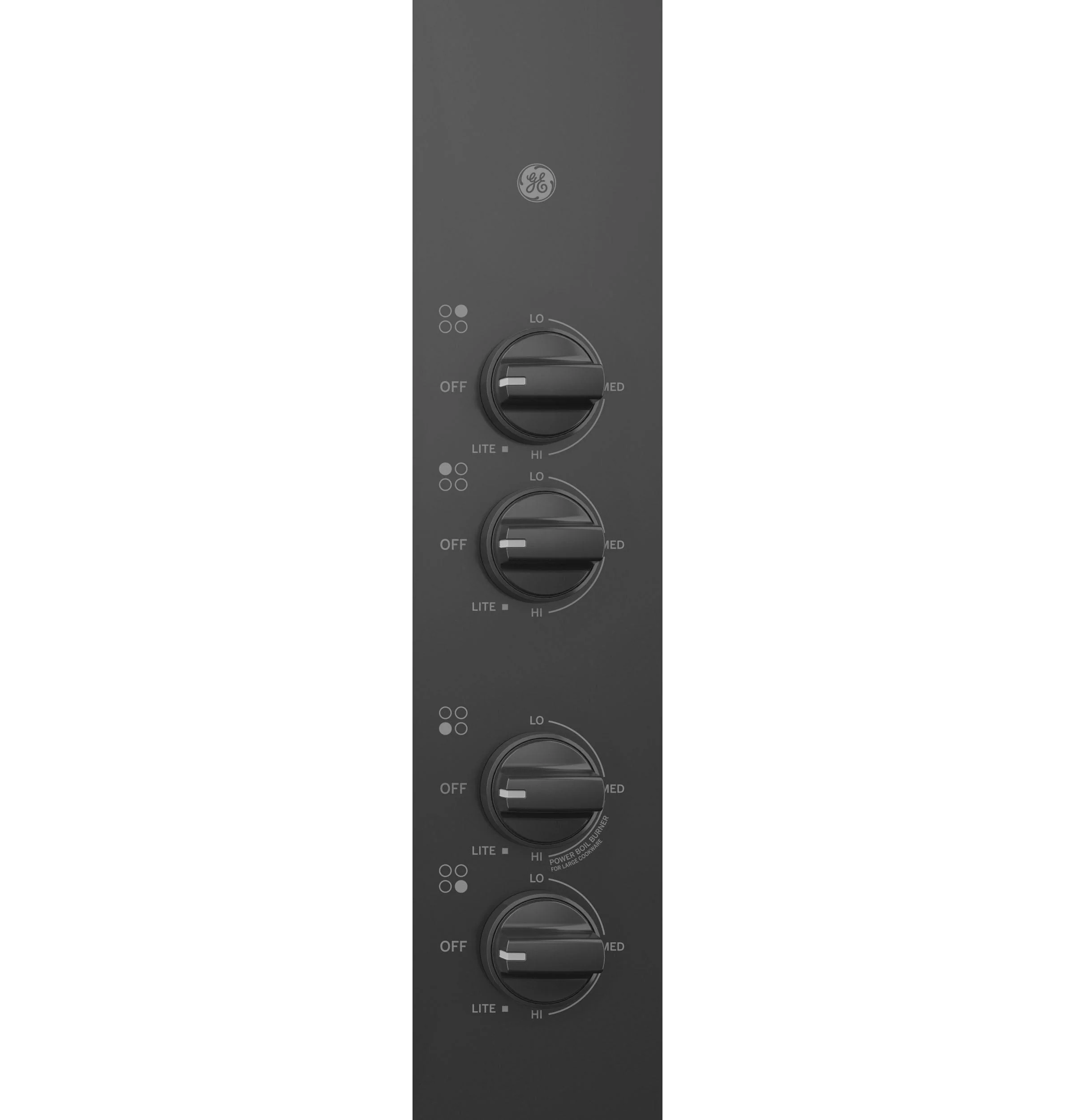 JGP3030DLBB GE® 30" Built-In Gas Cooktop with Dishwasher-Safe Grates - Image 3