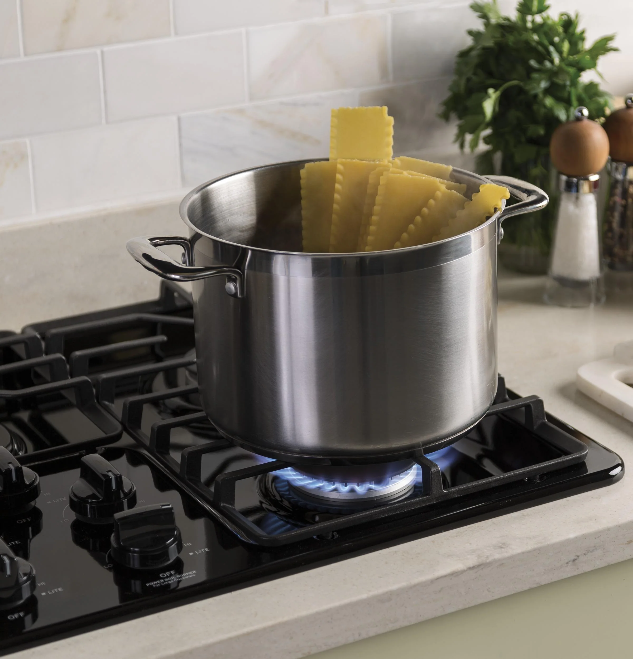 JGP3036DLBB GE® 36" Built-In Gas Cooktop with Dishwasher-Safe Grates - Image 11