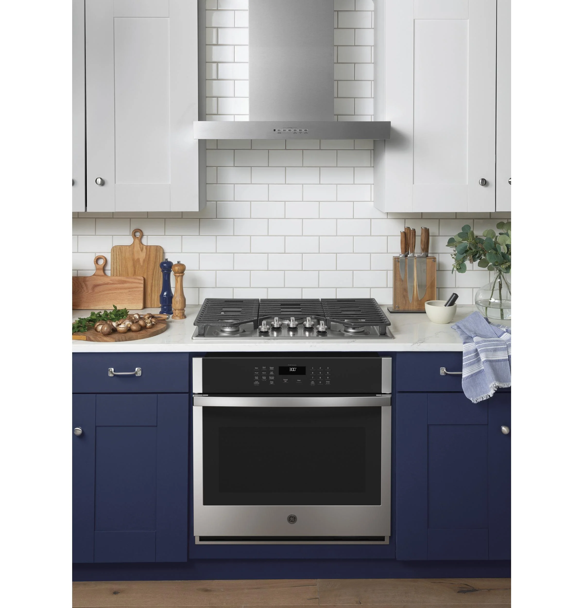 JGP5030SLSS GE® 30" Built-In Gas Cooktop with 5 Burners and Dishwasher Safe Grates - Image 18