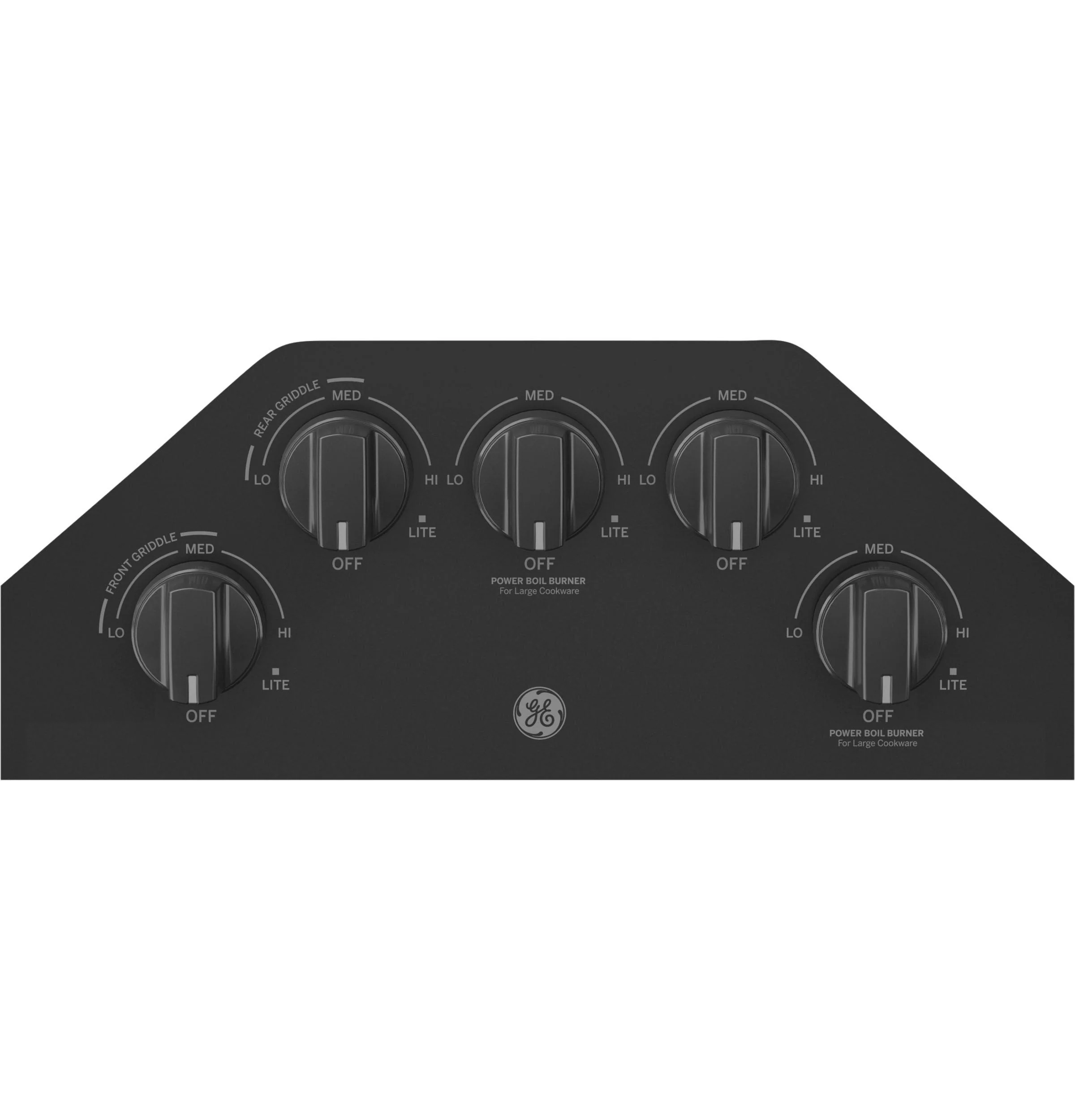 JGP5036DLBB GE® 36" Built-In Gas Cooktop with 5 Burners and Dishwasher Safe Grates - Image 3