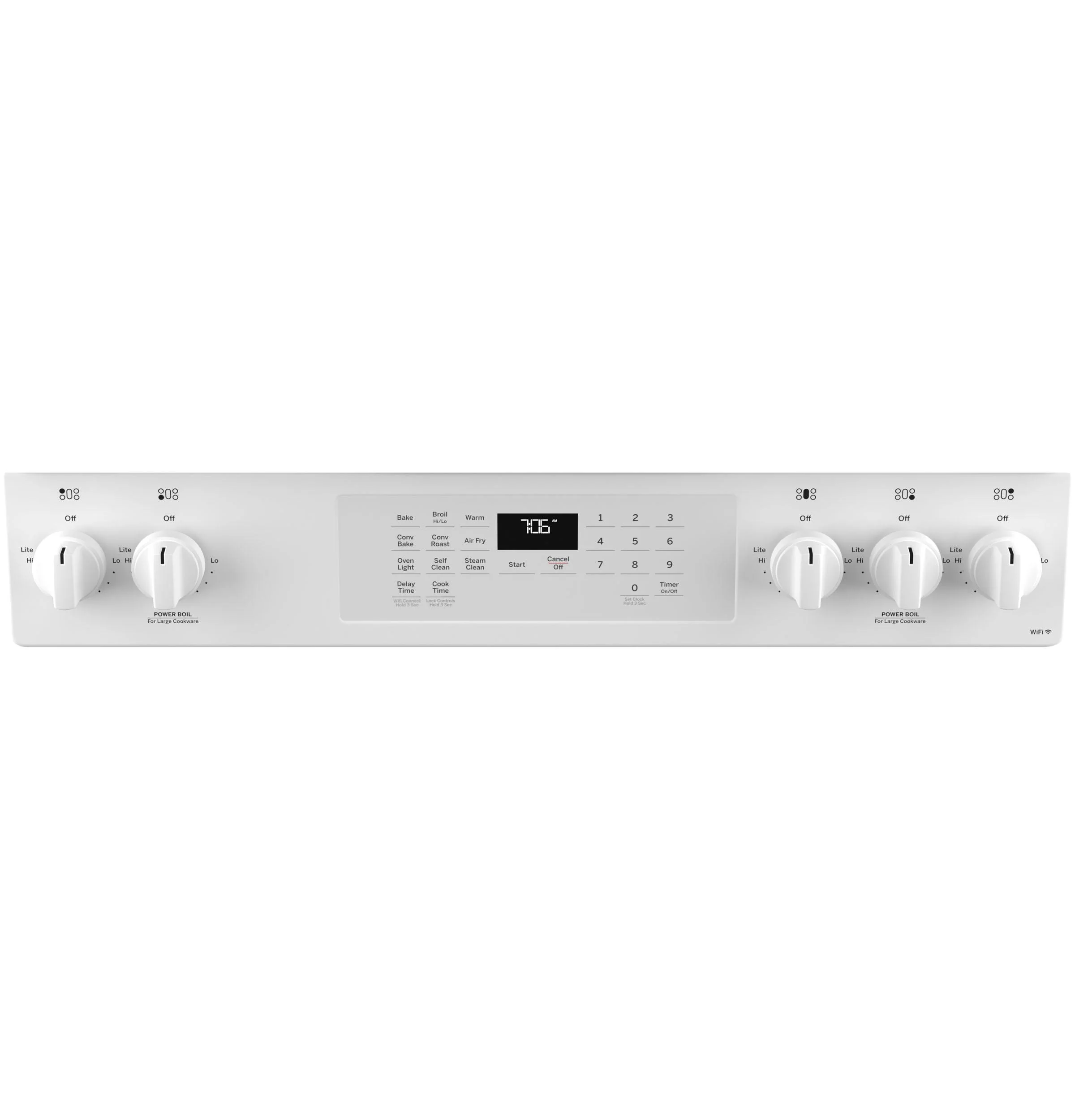 GE® 30" Slide-In Front-Control Convection Gas Range with No Preheat Air Fry - Image 4