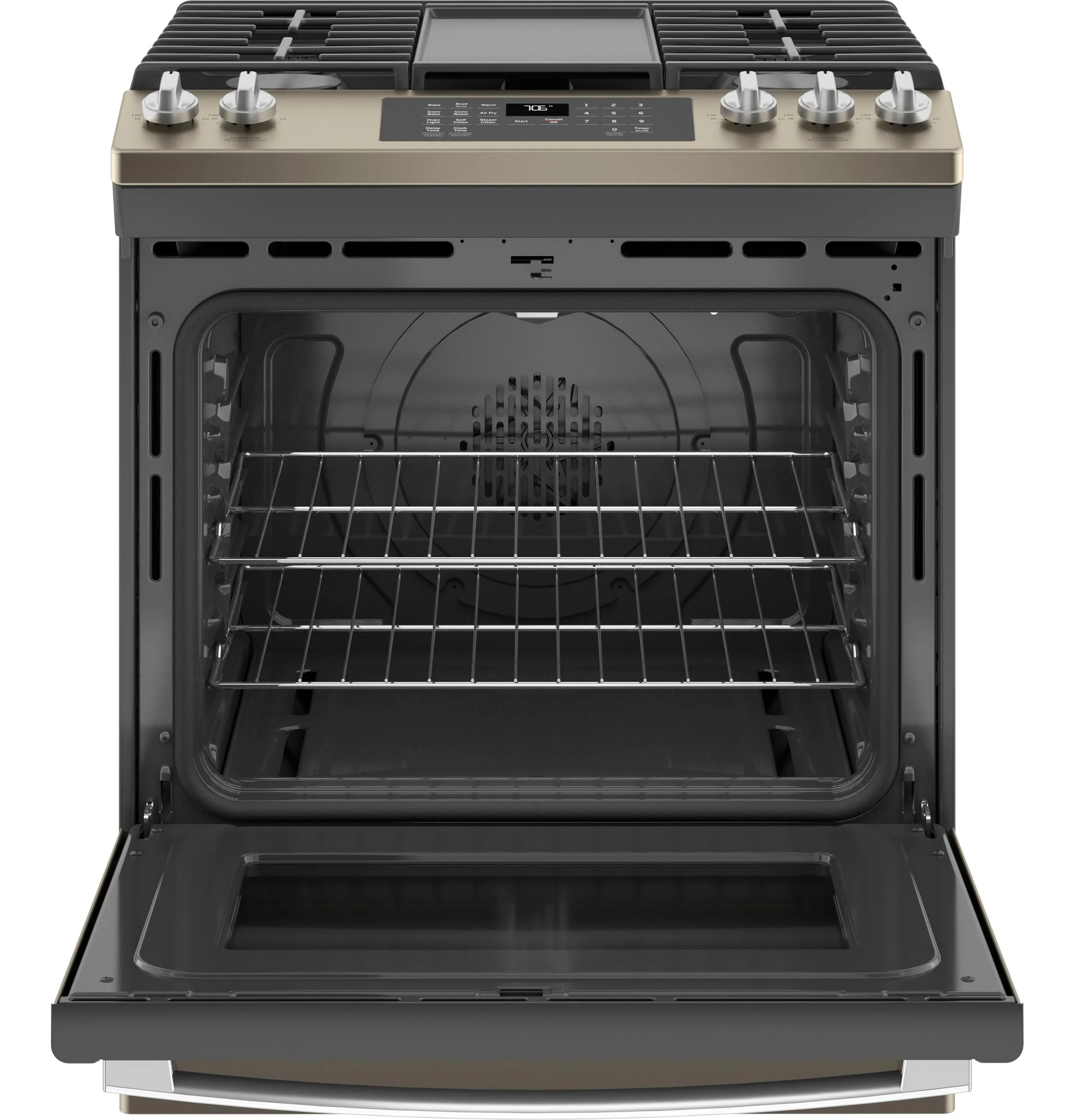 JGS760EPES GE® 30" Slide-In Front-Control Convection Gas Range with No Preheat Air Fry - Image 13