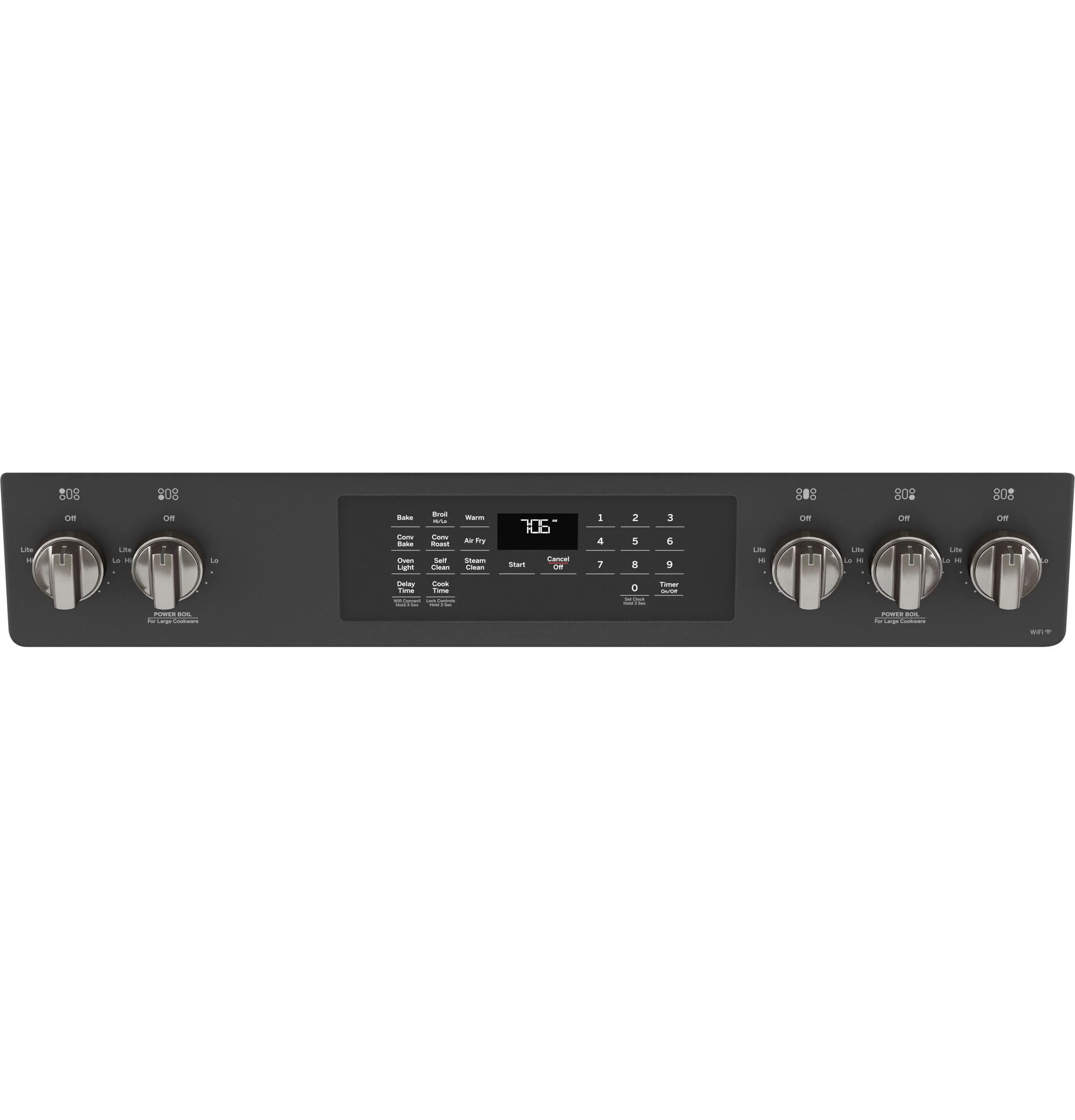 GE® 30" Slide-In Front-Control Convection Gas Range with No Preheat Air Fry - Image 4