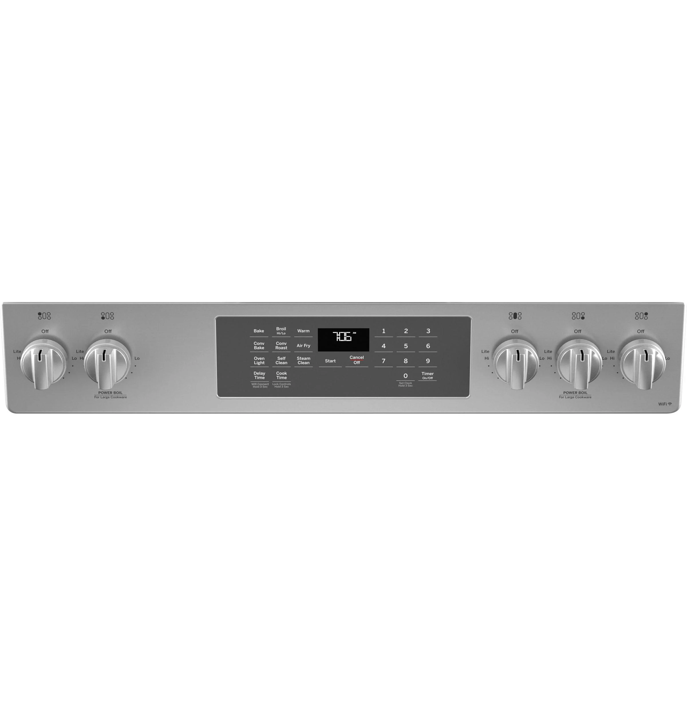JGS760SPSS GE® 30" Slide-In Front-Control Convection Gas Range with No Preheat Air Fry - Image 15