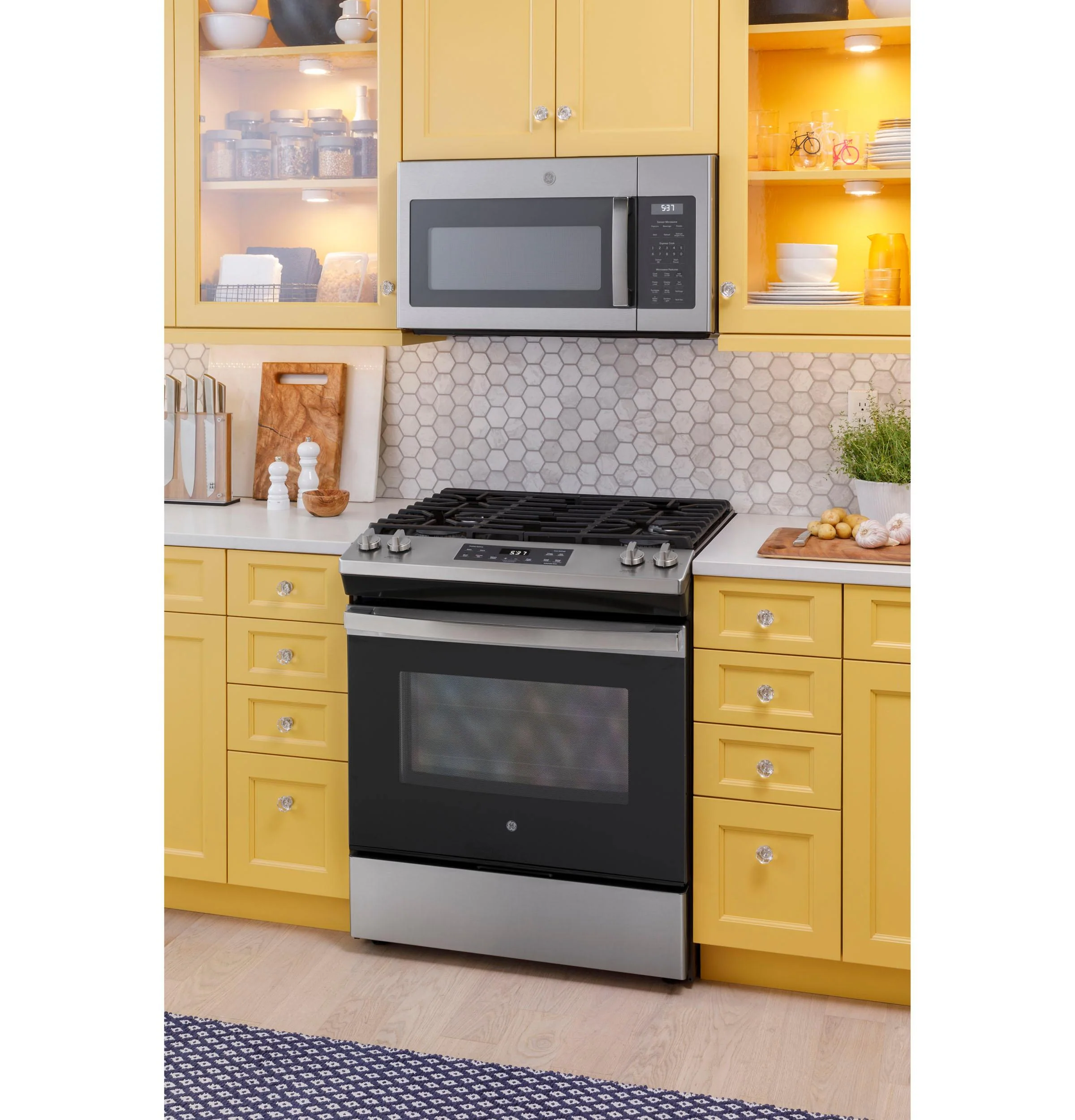 GE® 30" Slide-In Front Control Gas Range - Image 12