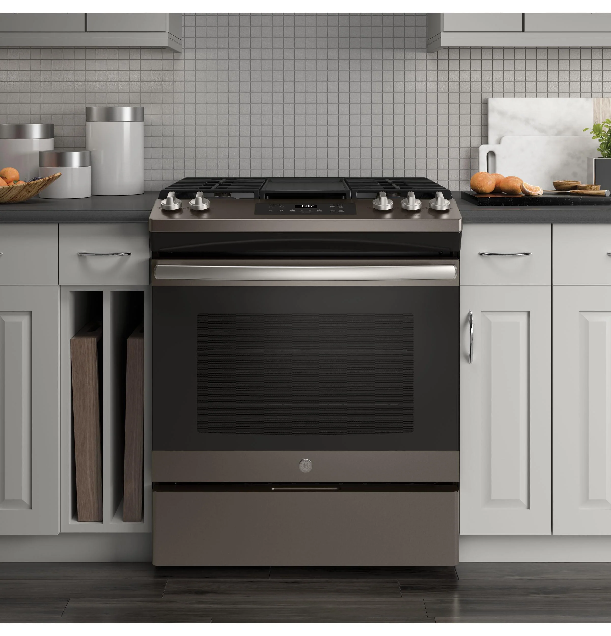 GE® 30" Slide-In Front Control Gas Range - Image 10