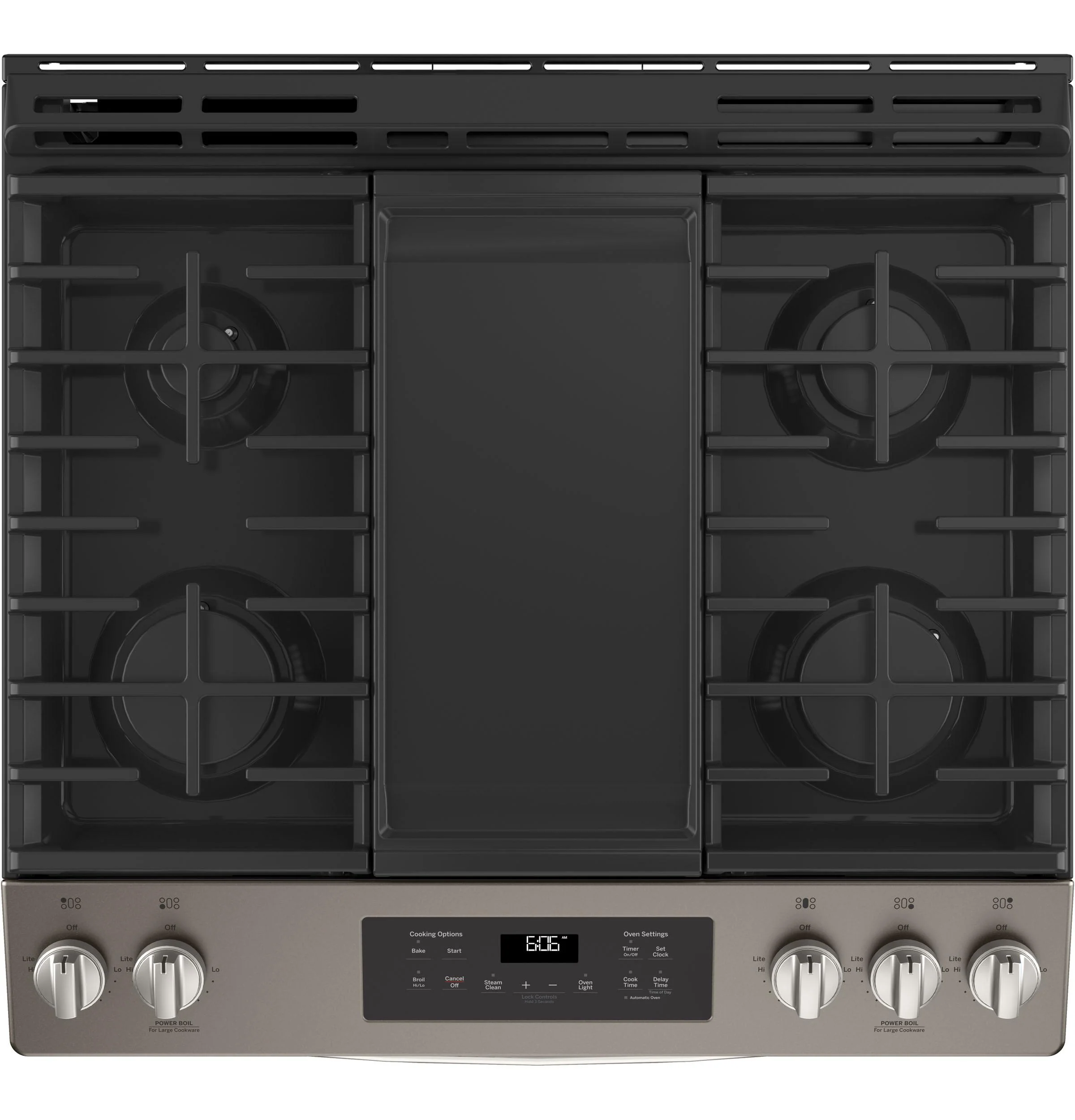 GE® 30" Slide-In Front Control Gas Range - Image 4