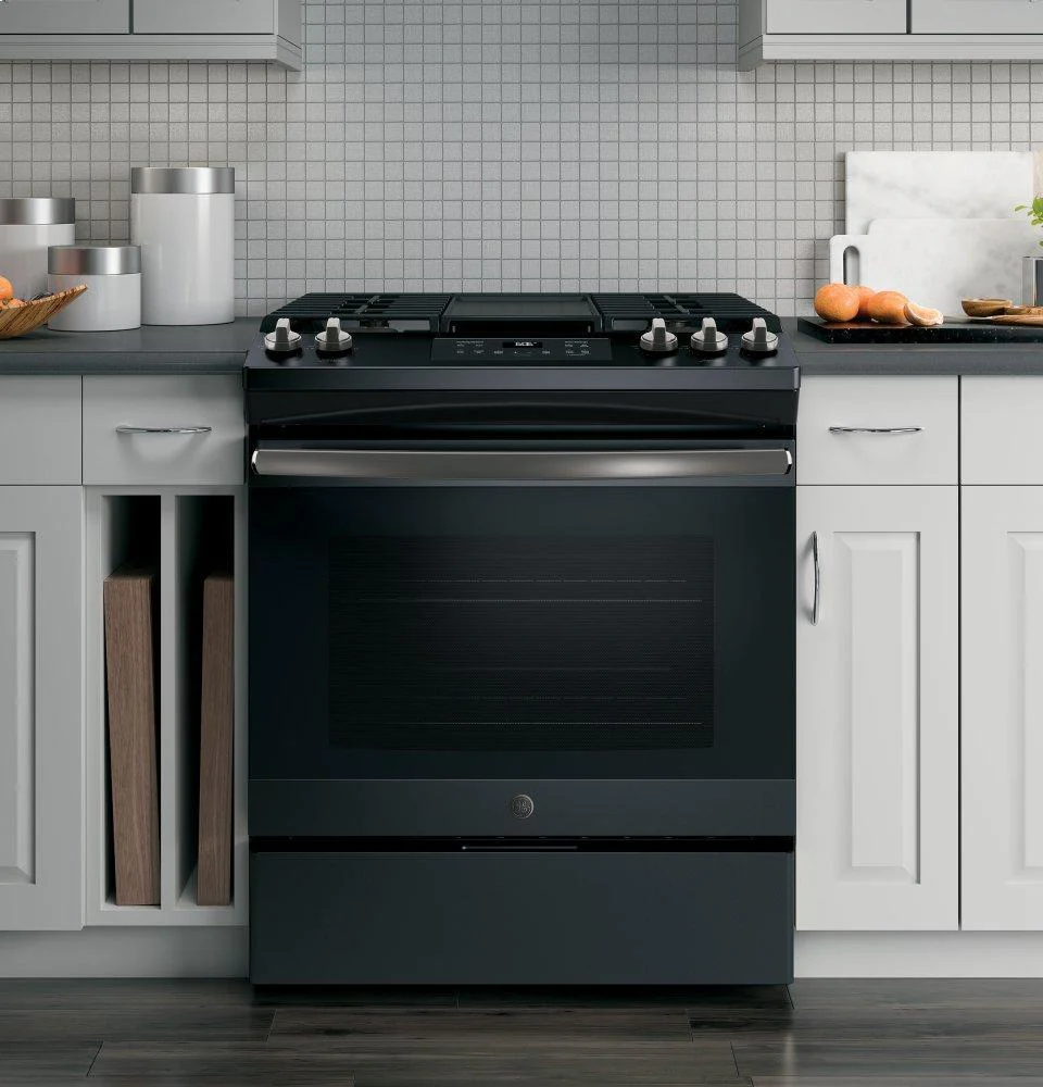 JGSS66FELDS GE® 30" Slide-In Front Control Gas Range - Image 5
