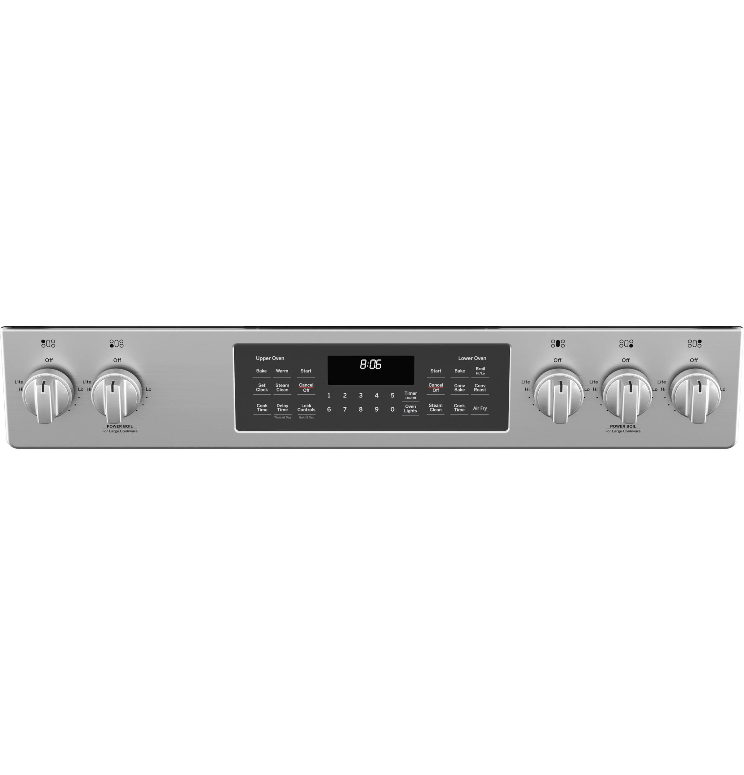 JGSS86SPSS GE 30" Slide-In Front Control Gas Double Oven Range - Image 4