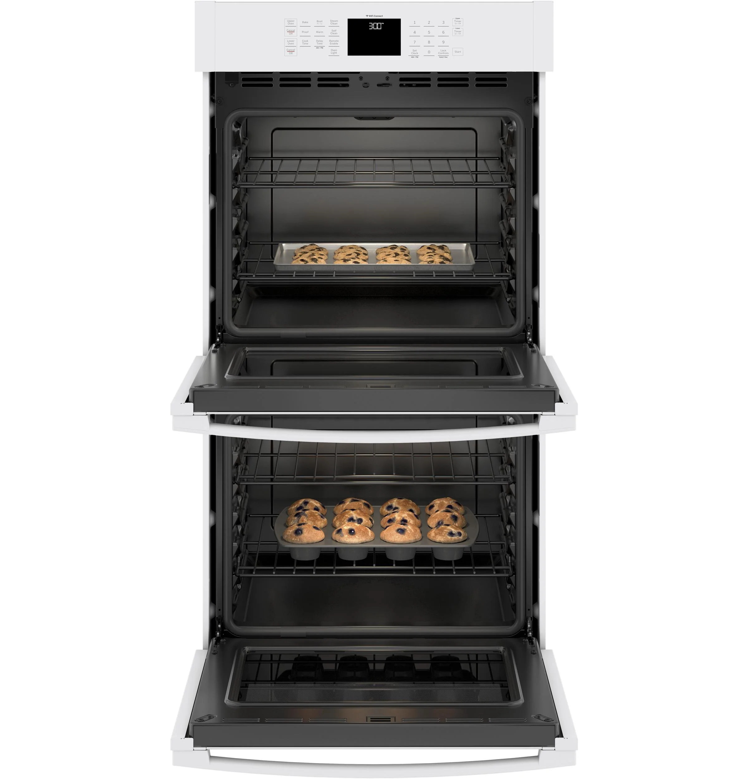 JKD3000DNWW GE® 27" Smart Built-In Double Wall Oven - Image 15