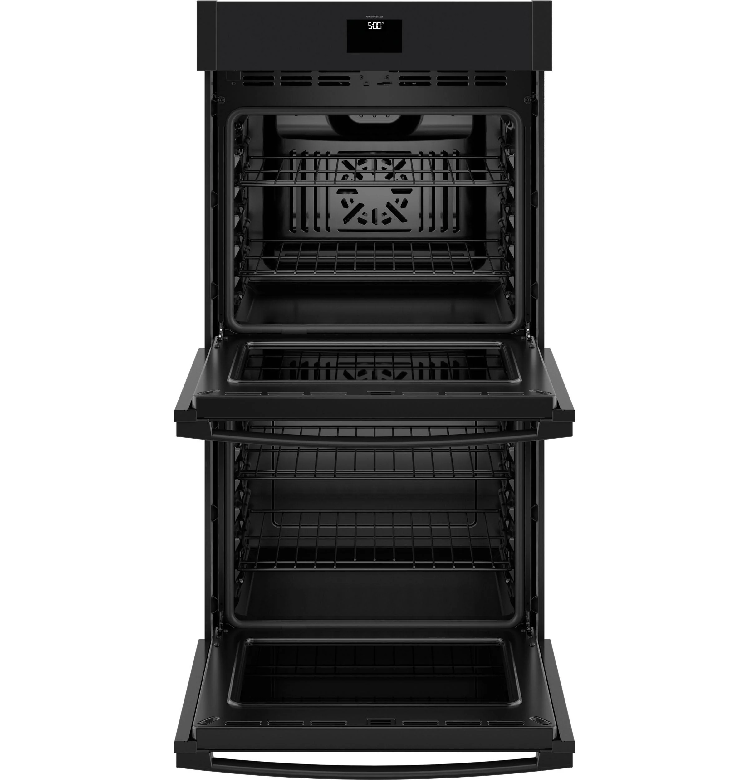 JKD5000DVBB GE® 27" Smart Built-In Convection Double Wall Oven with No Preheat Air Fry - Image 2