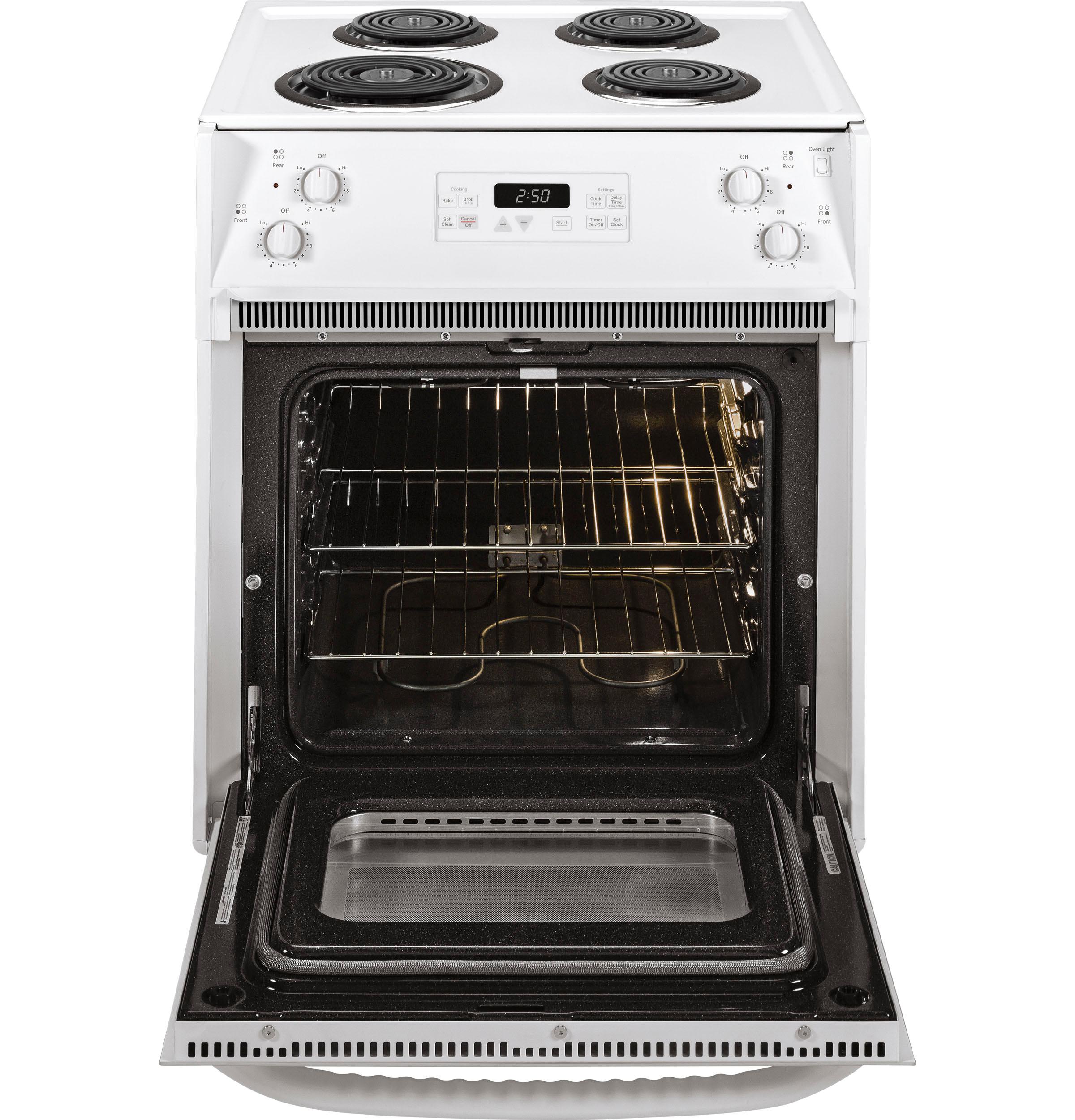 JM250DTWW GE® 27" Drop-In Electric Range - Image 2